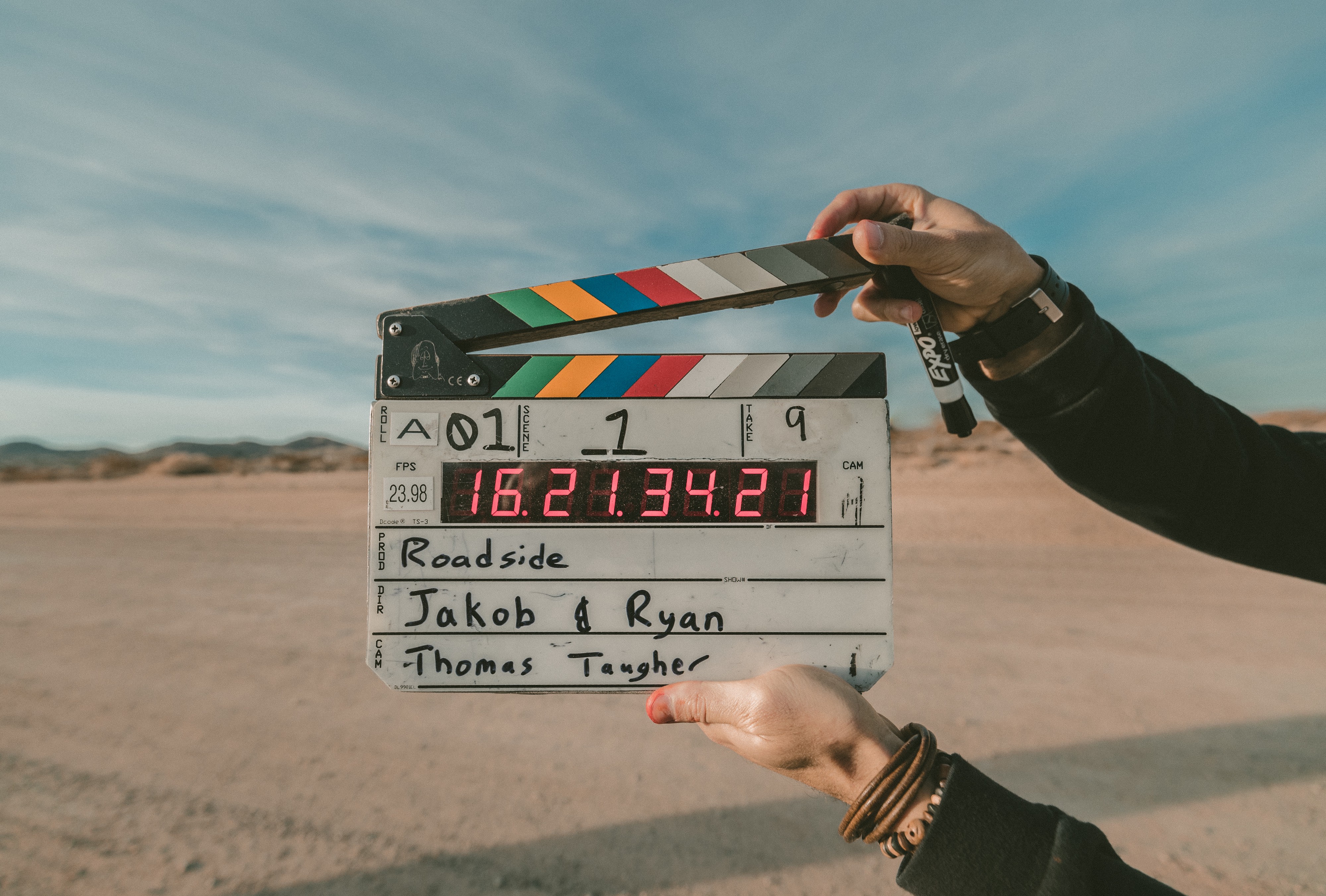 How and Why you should use a Clapperboard