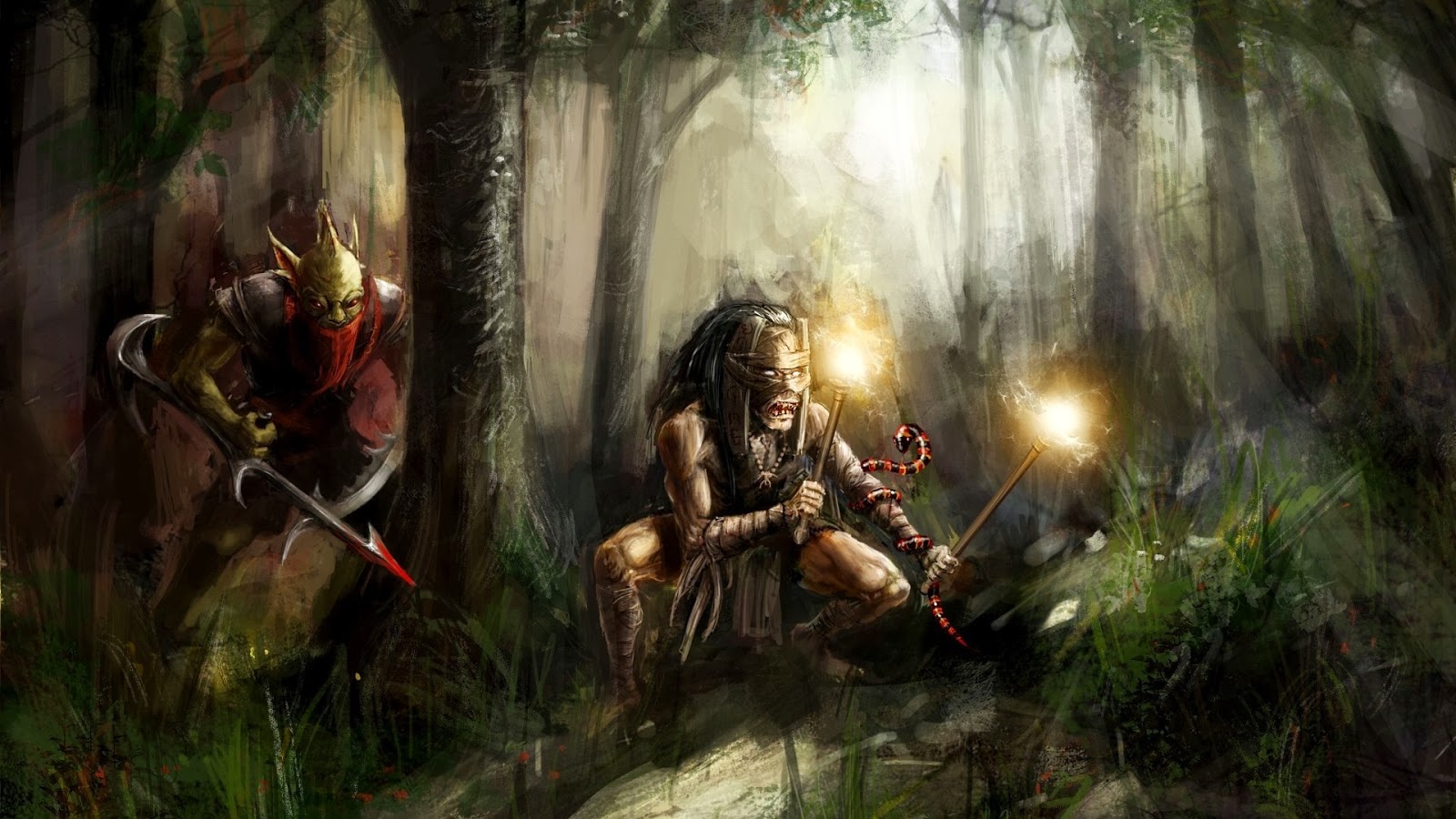 Dota 2 Wallpaper: Dota 2 Wallpaper Shaman 1920x1080 and 1920x1200