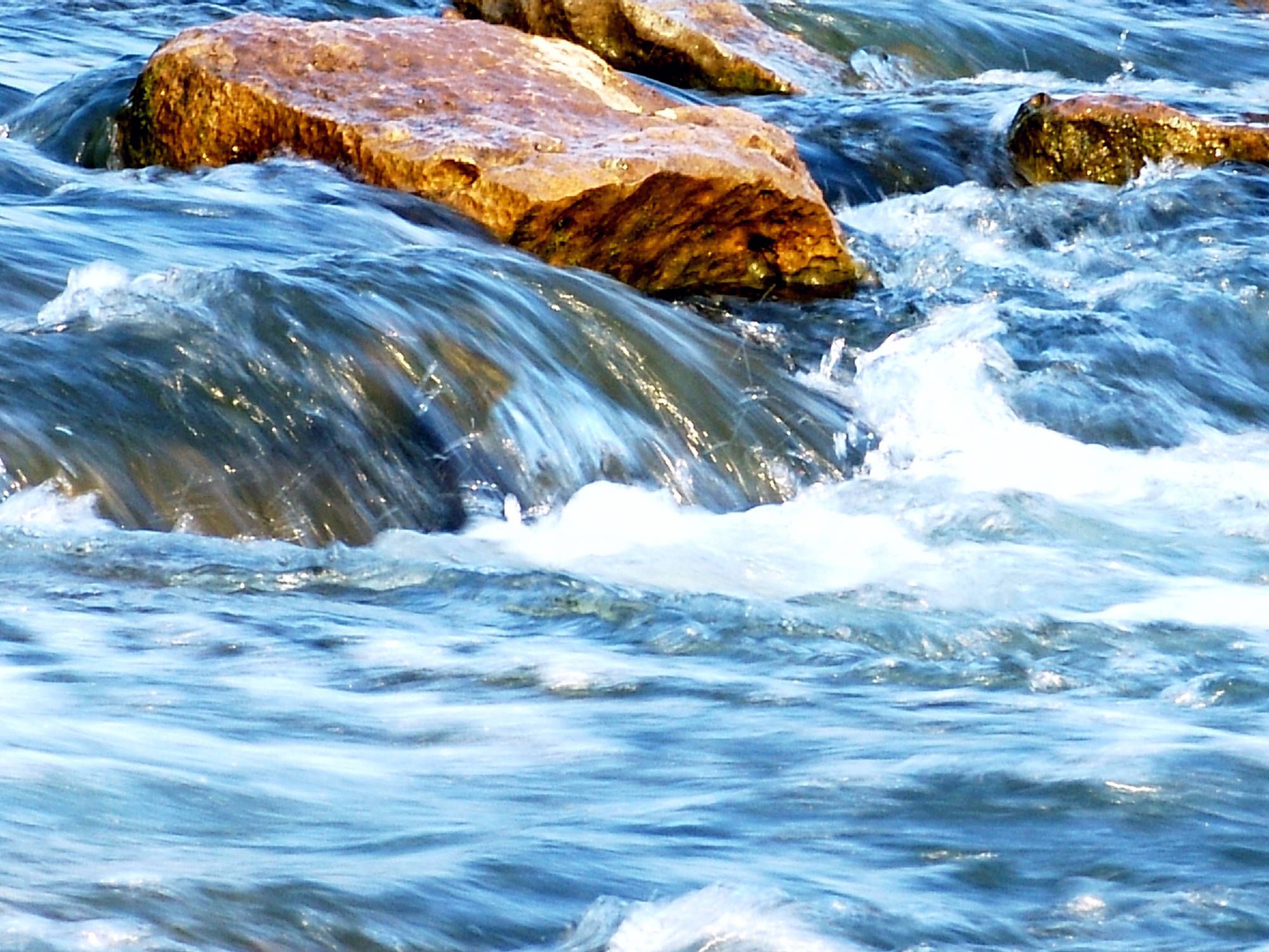 flowing water river