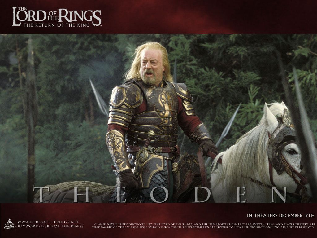 Lord of the Rings Wallpaper: Theoden. Lord of the rings, Kings movie, Lord