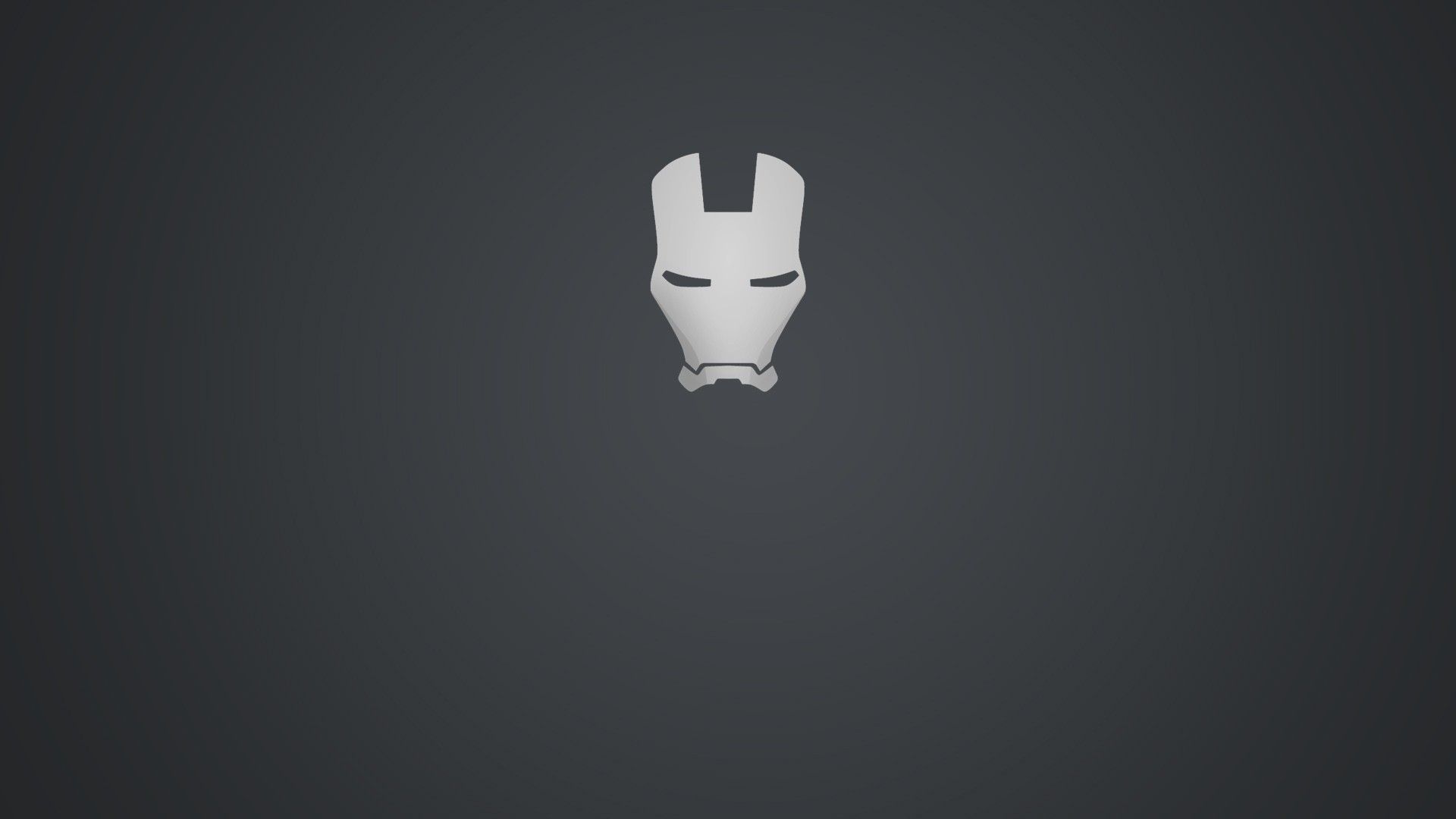 Gray Iron Man Wallpaper