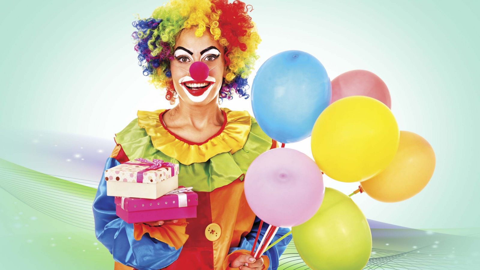 Funny Clown Balloons Gifts HD Wallpaper Wallpaper. All is Wall