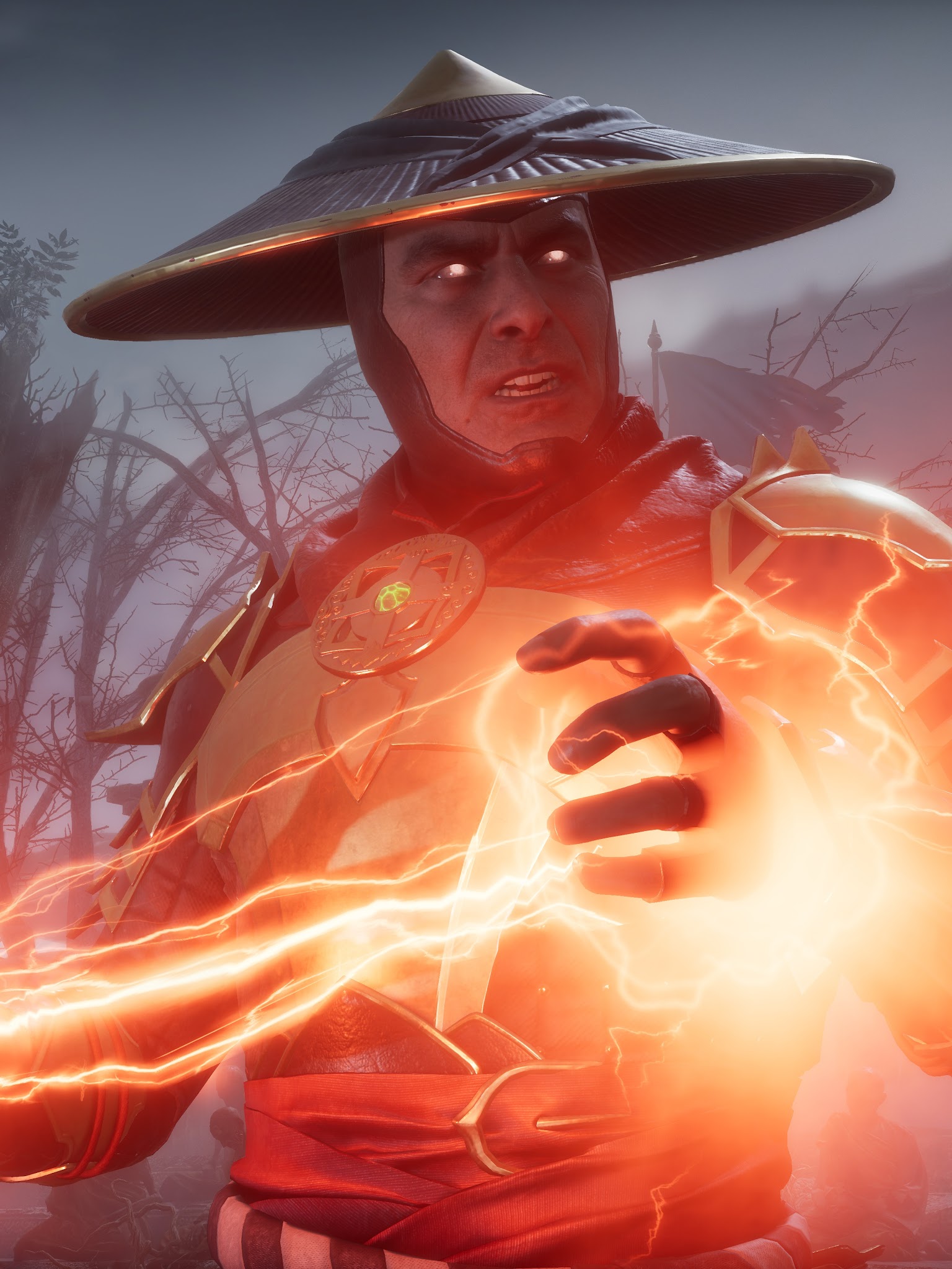 Raiden Mortal Kombat 11 8K Wallpaper