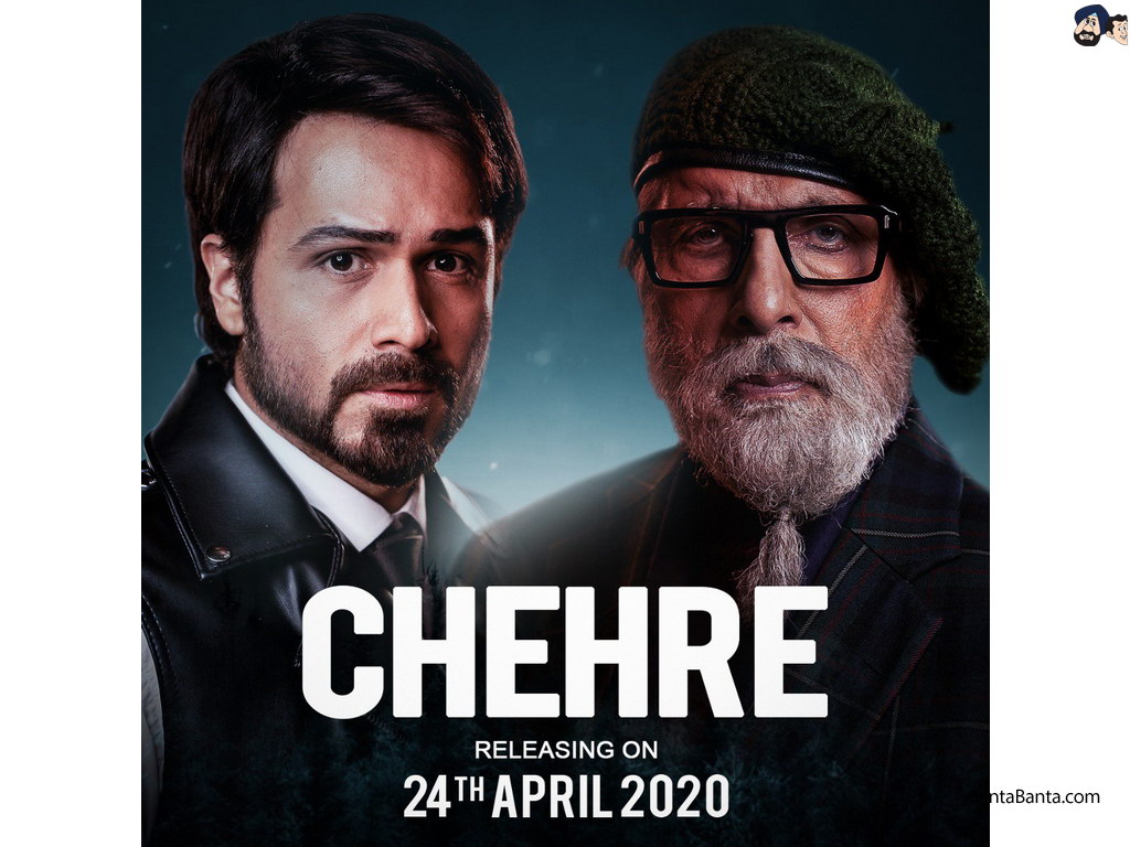 Mystery movie, Chehre starring Amitabh Bachchan and Emraan Hashmi (Release date April 2020)