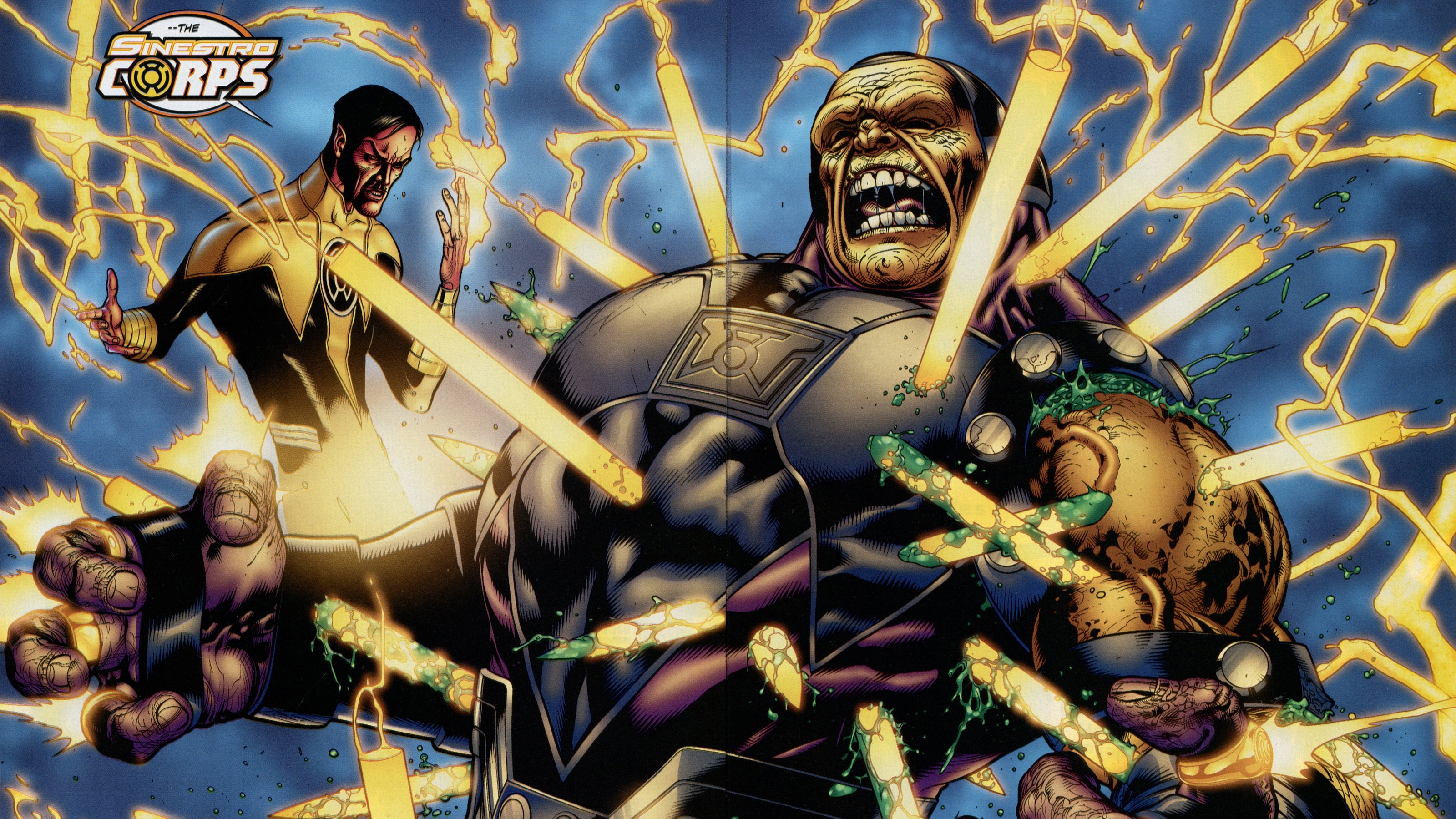 Sinestro HD wallpaper, Background