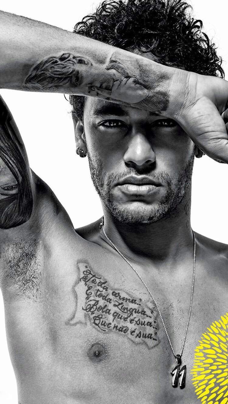 neymar. Neymar jr tattoos, Neymar jr, Neymar