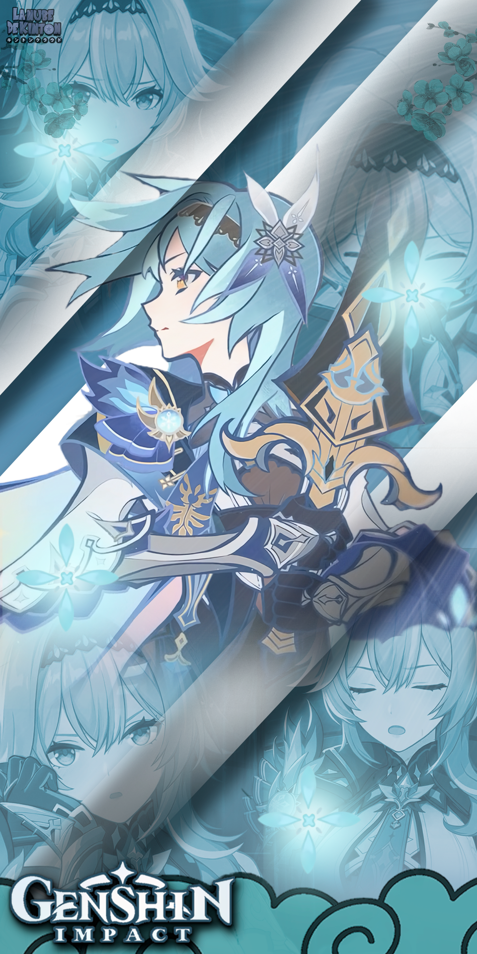 ⭐Genshin´s All Stars⭐- Eula Lawrence, Caballera de la Marea