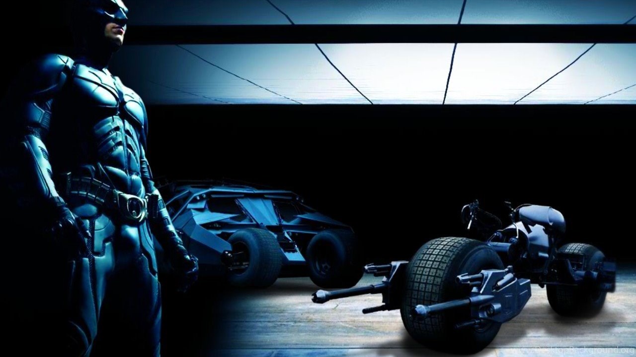Batman The Dark Knight, Vehicles Wallpaper Desktop Background