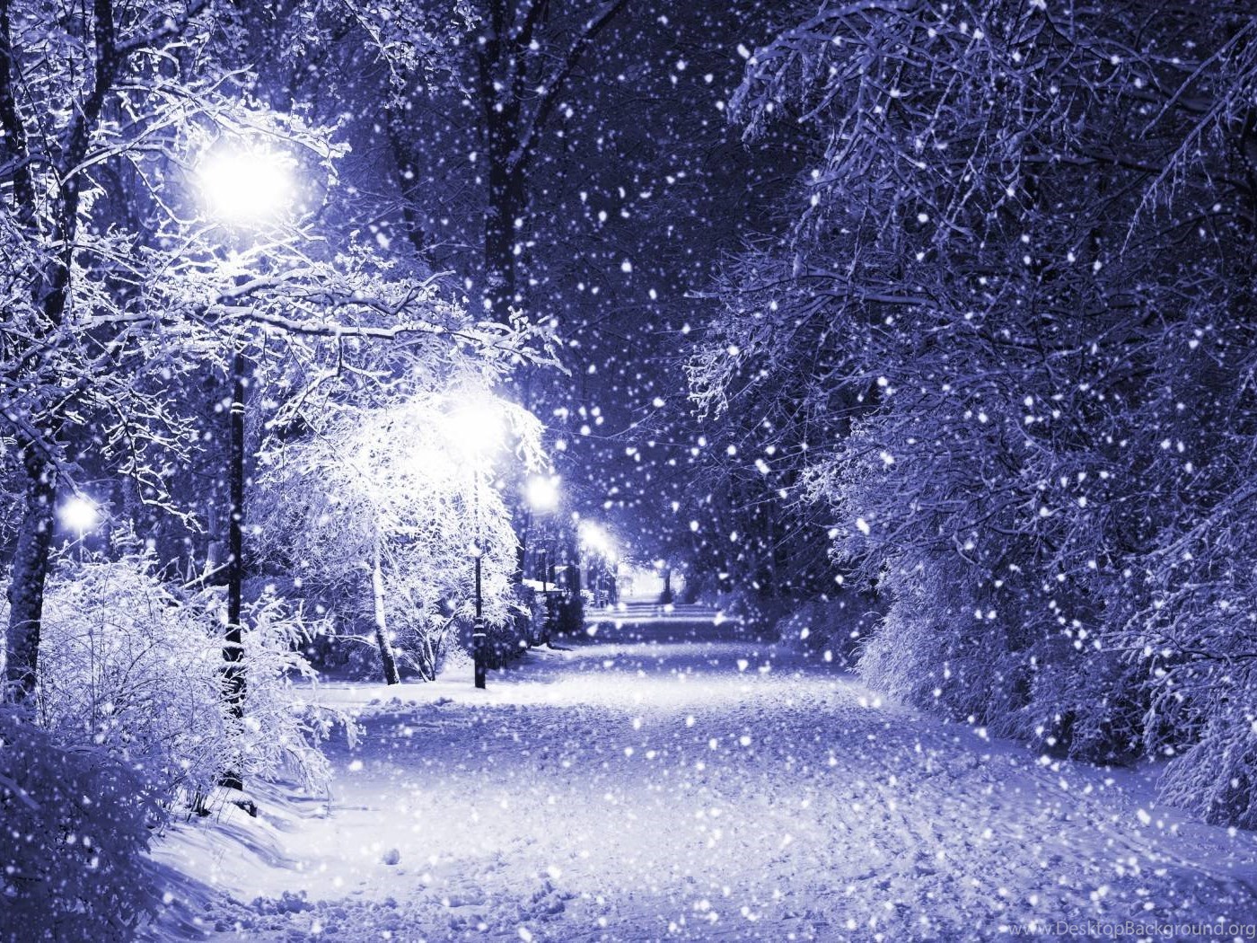 Winter Anime Wallpaper Desktop Background