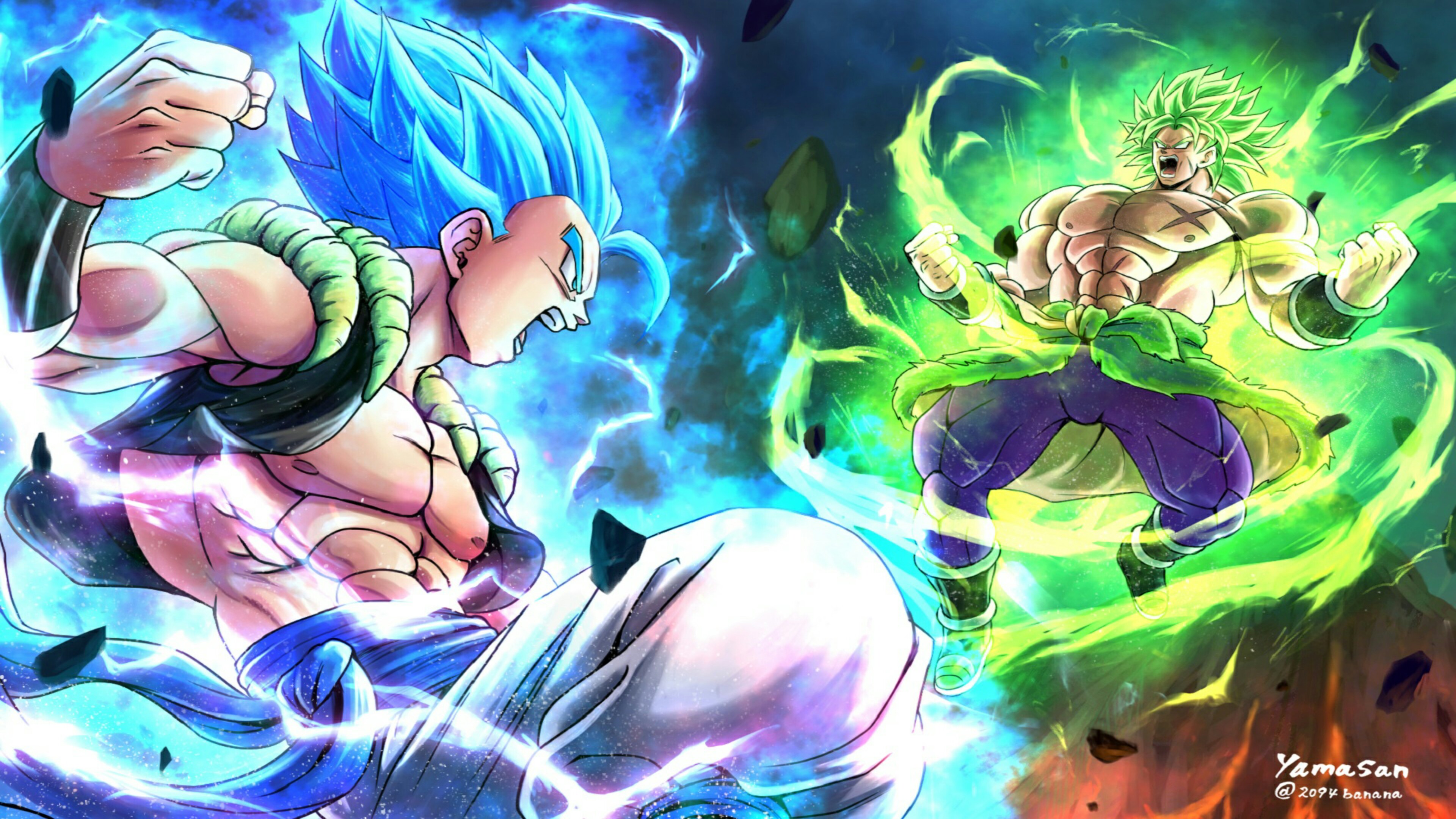 Gogeta vs Broly