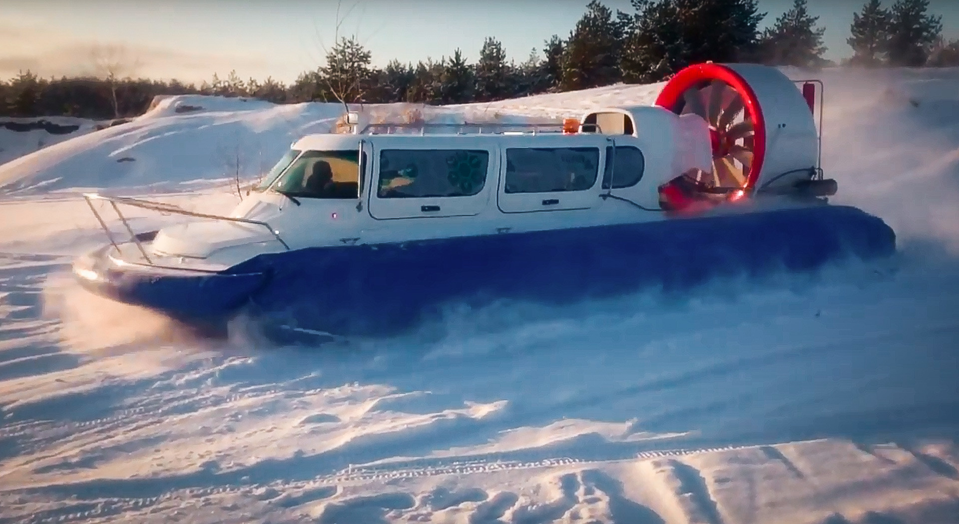 best Russian hovercraft for war and peace