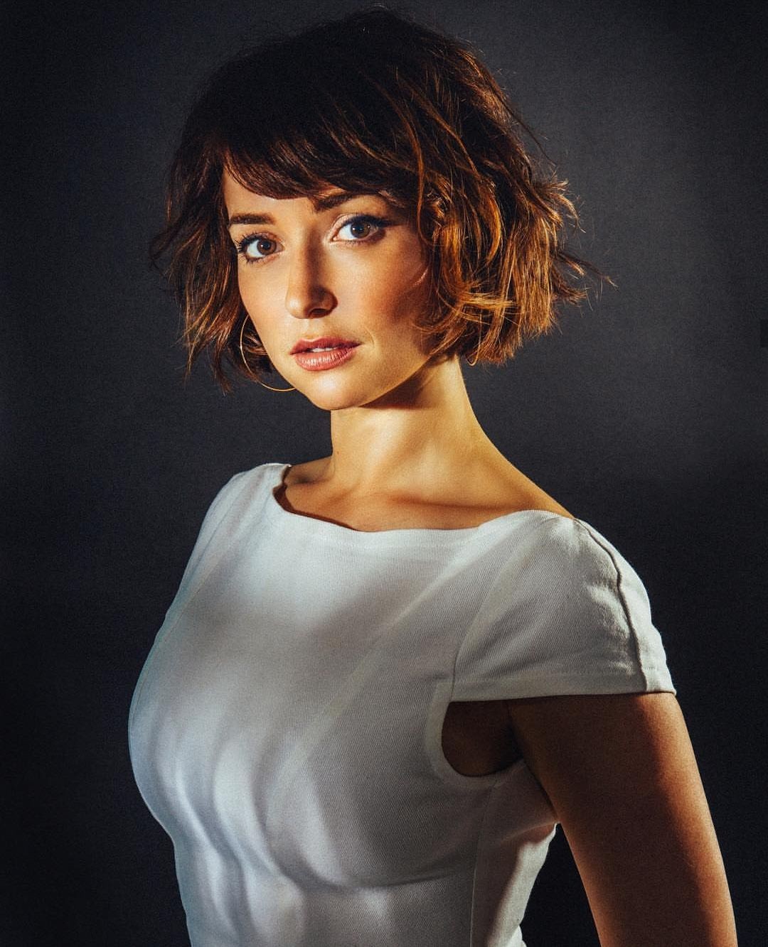 amazing Image of Milana Vayntrub