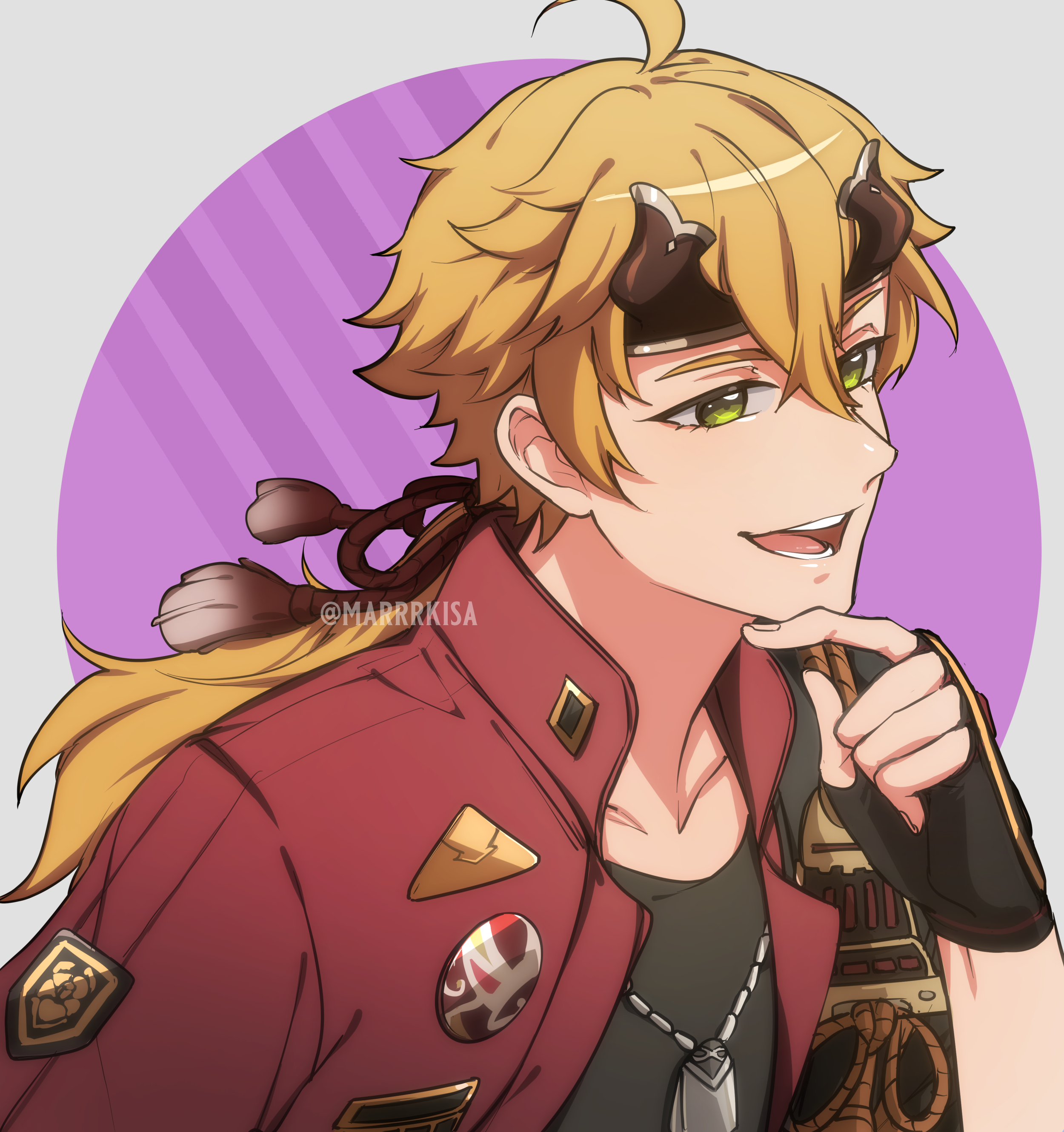 Thoma, Genshin Impact. Anime Image Board