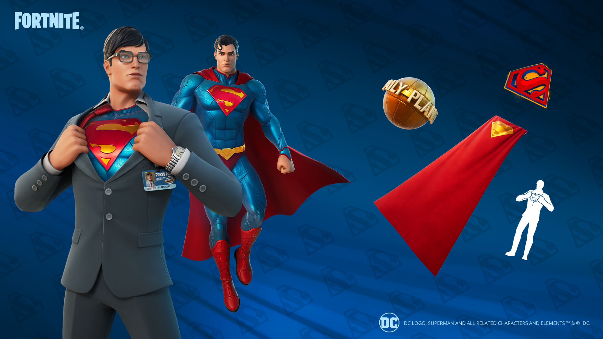 DC's Superman Flies into Fortnite: Unlock Clark Kent, Superman, and More with Special Quests!