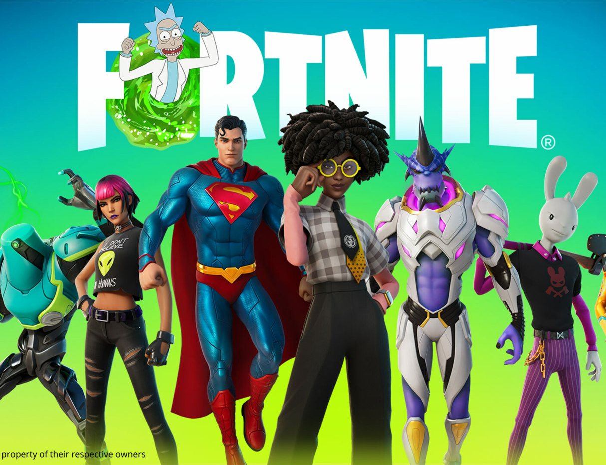Fortnite Battle Pass For Chapter 2 Season 7 Features Superman, Rick & Morty's Rick