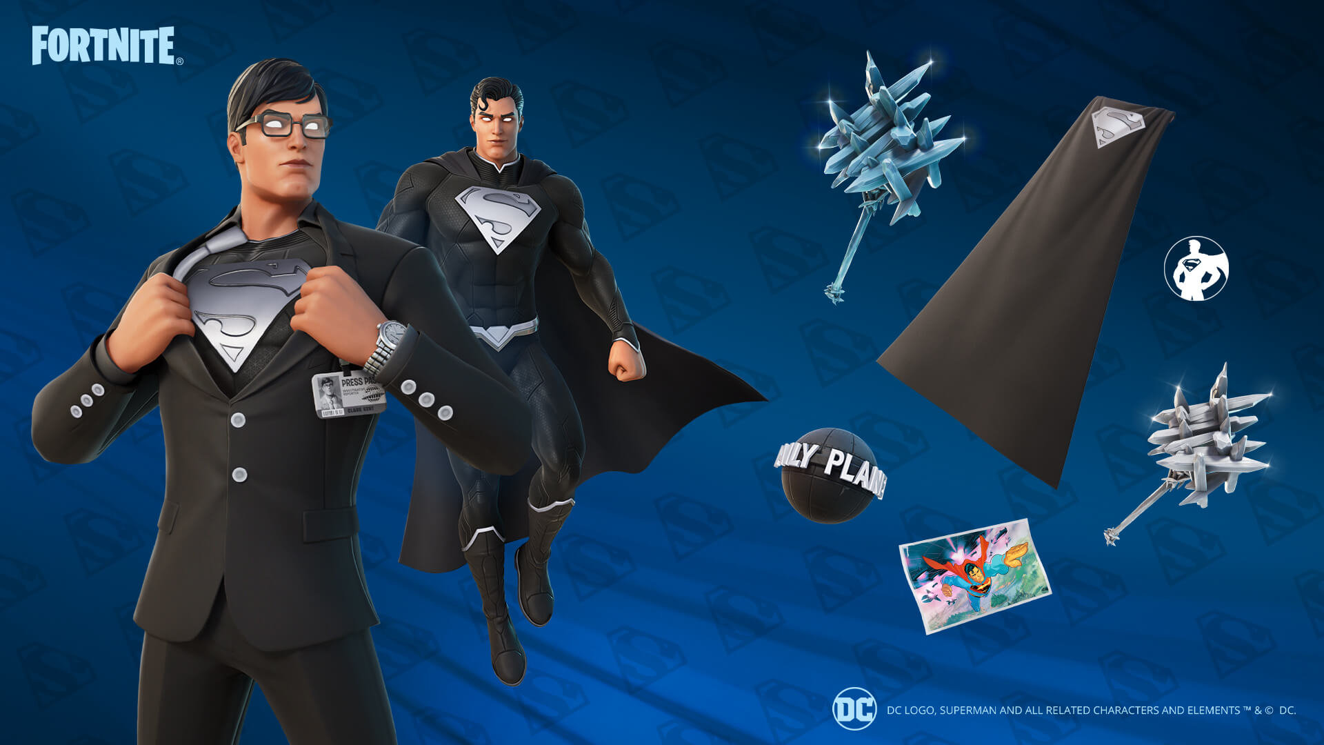 DC's Superman Flies into Fortnite: Unlock Clark Kent, Superman, and More with Special Quests!