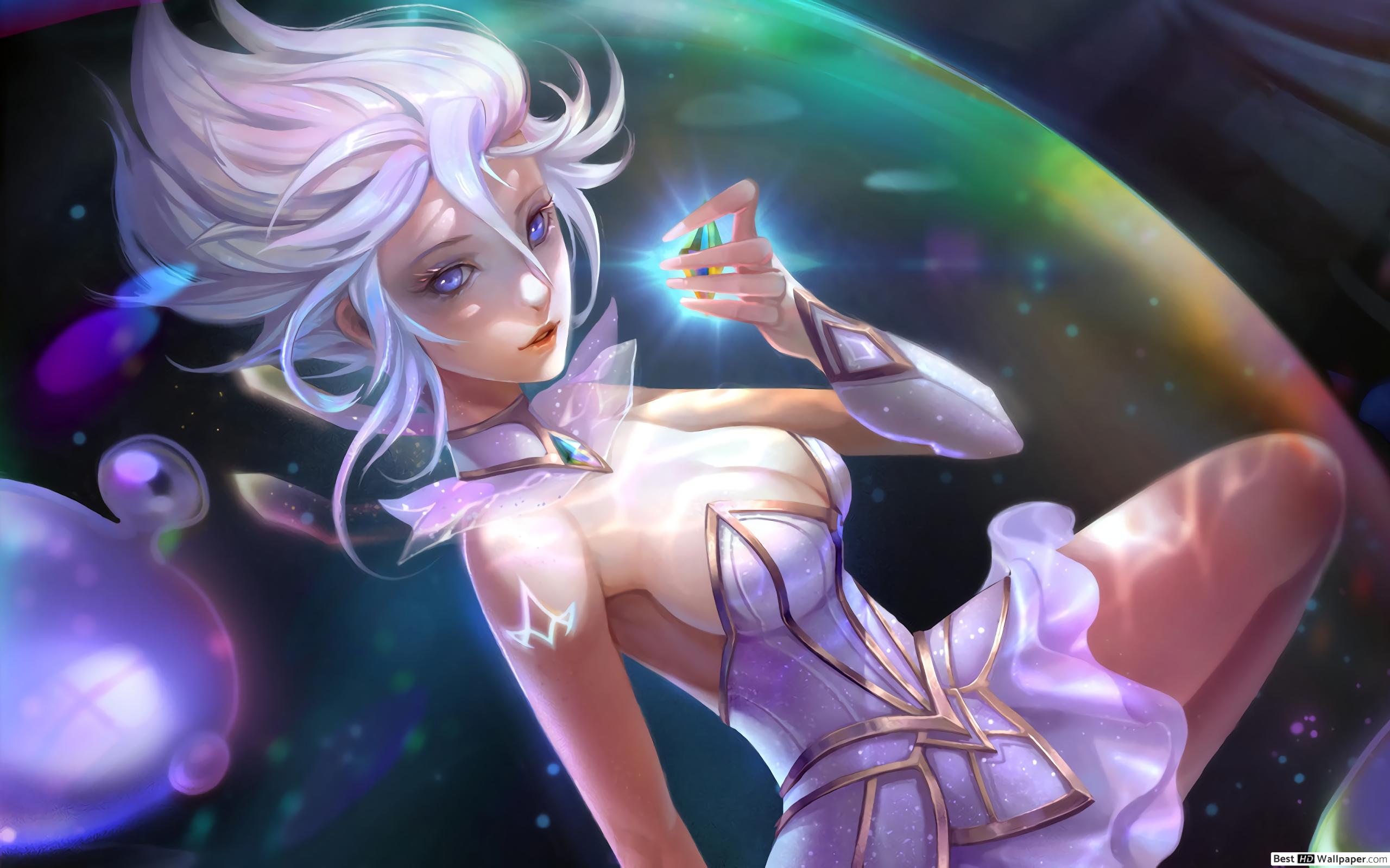 LOL) League of Legends Lux HD wallpaper download