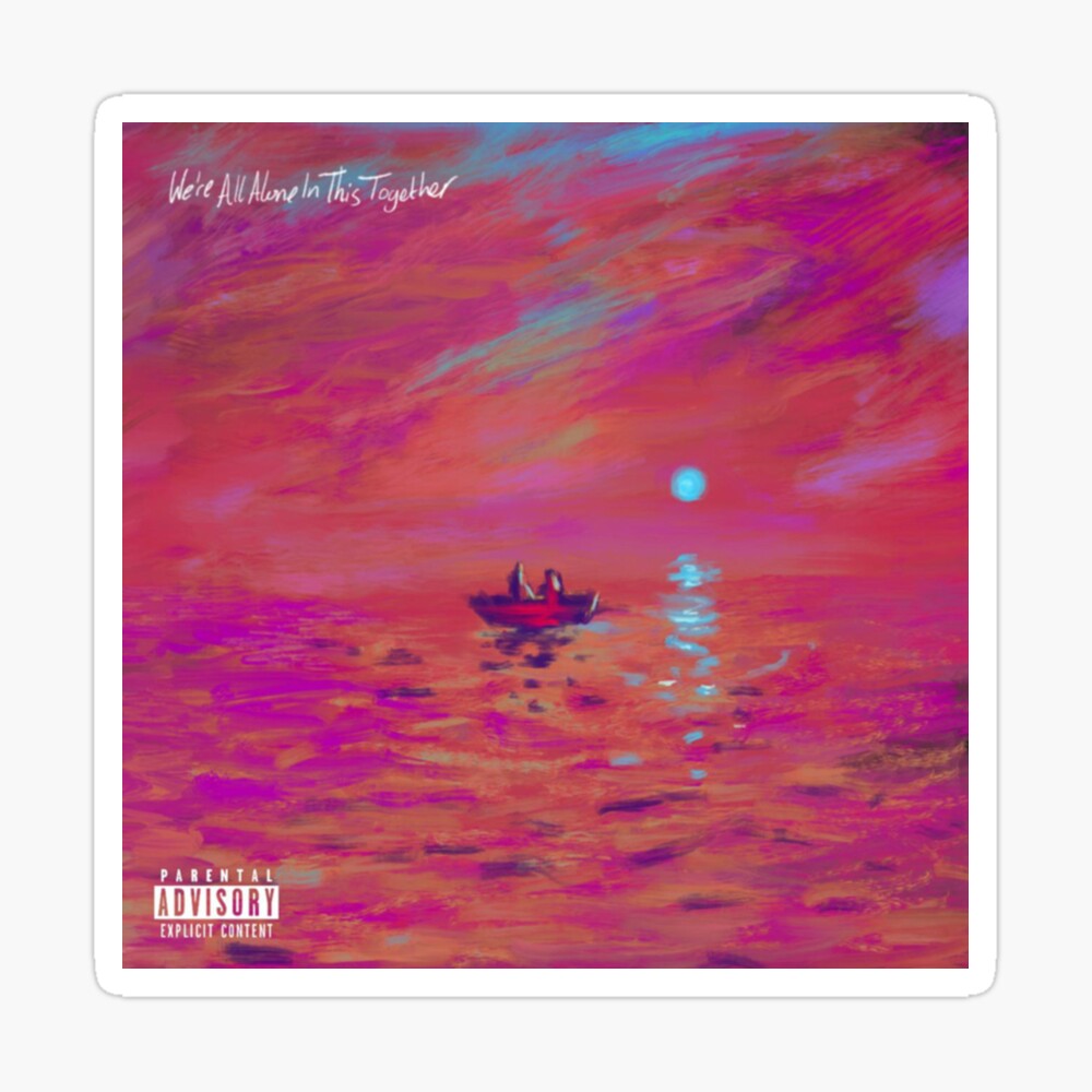 SANTAN DAVE WE'RE ALL ALONE IN THIS TOGETHER Canvas Print