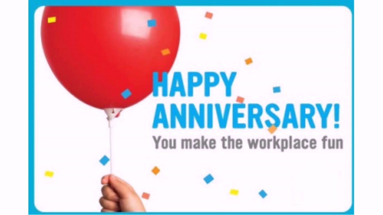 Happy 20th work anniversary wishes