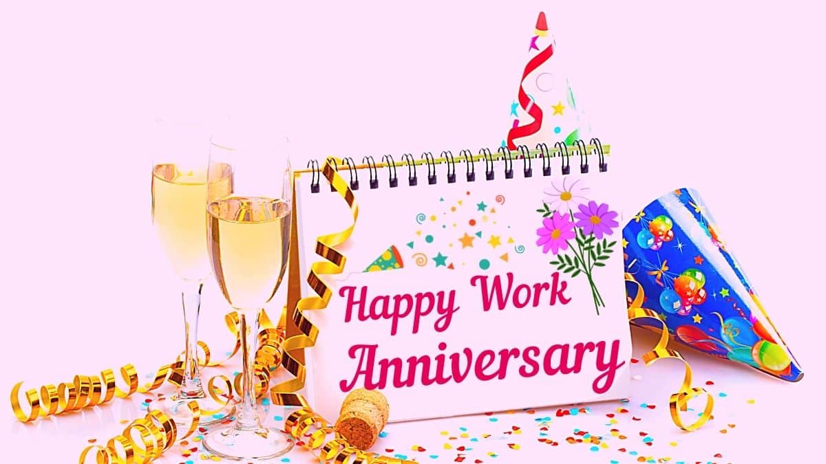 Happy Work Anniversary Wishes, Quotes & Messages