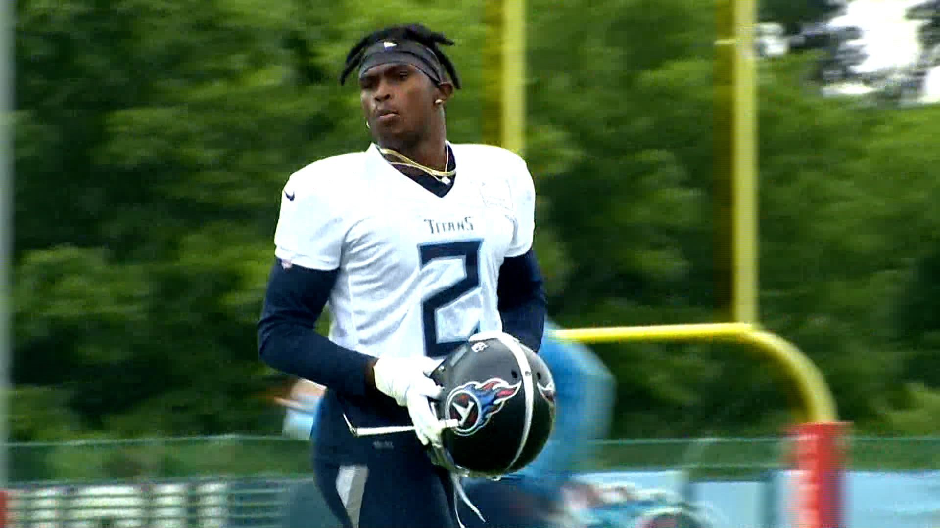 Julio Jones Hits The Practice Field With The Tennessee Titans. WJHL. Tri Cities News & Weather