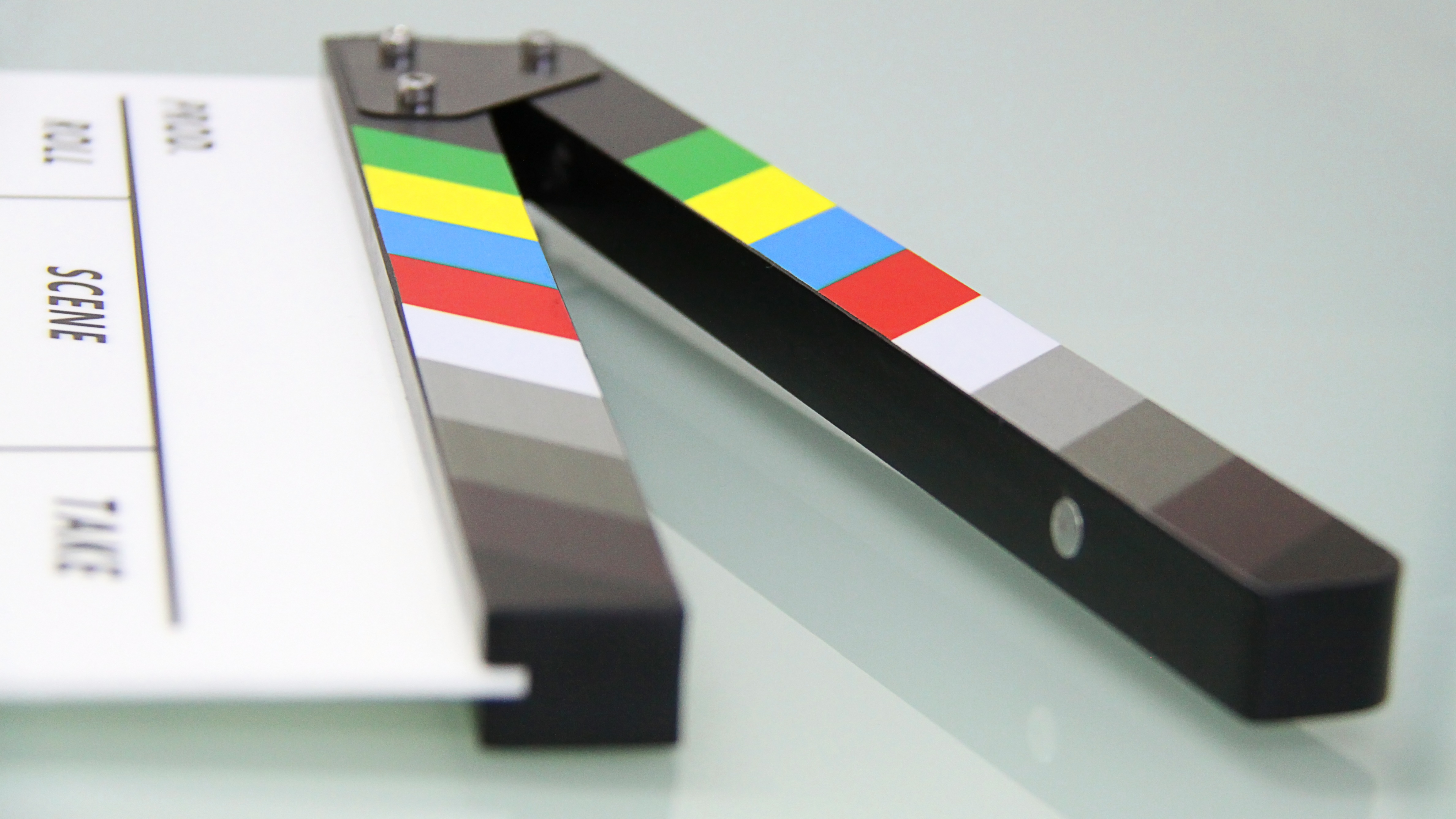 White and Black Clapper Board · Free
