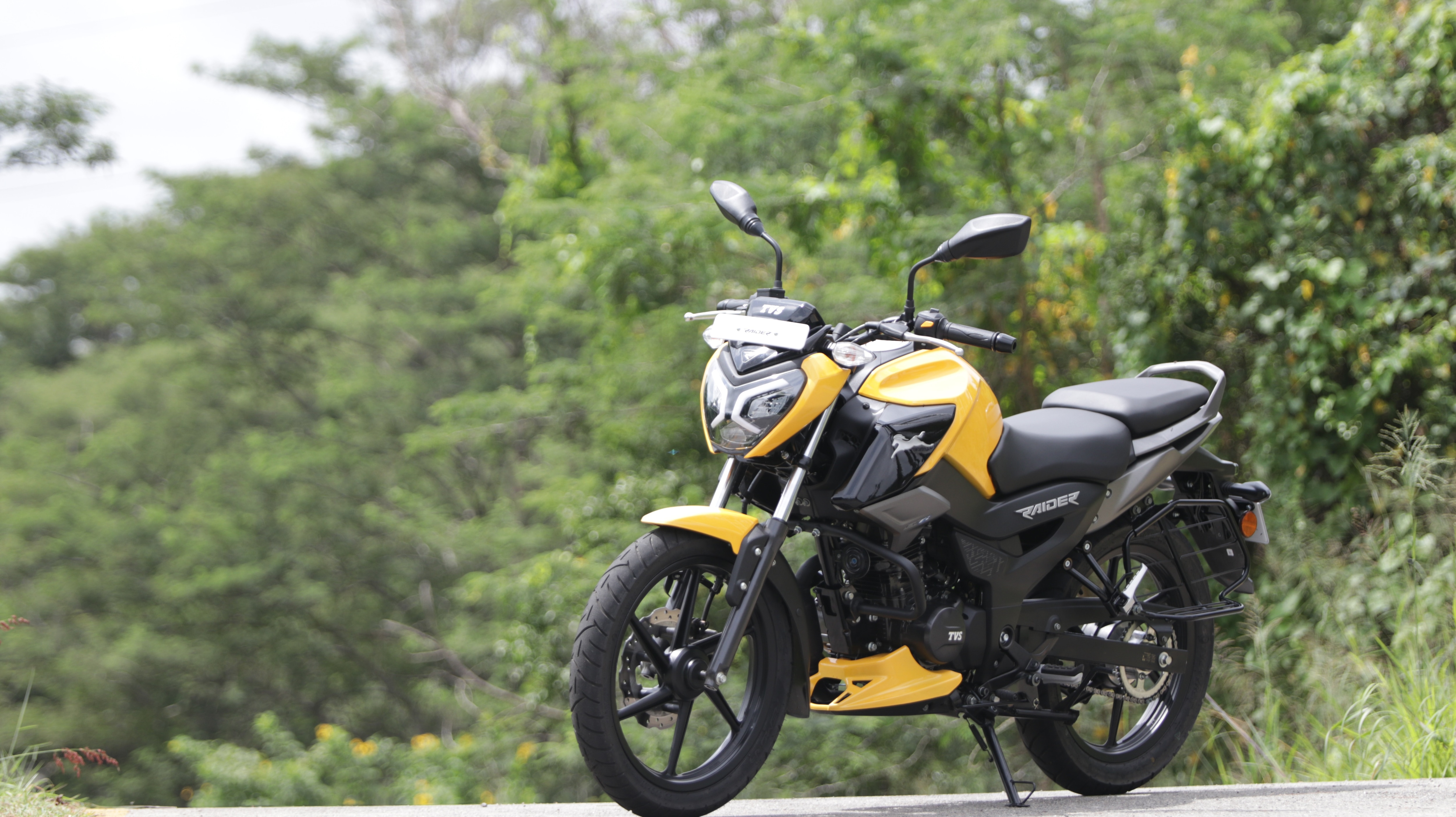 In Pics: 2021 TVS Raider track test review: Sporty commuter on a budget