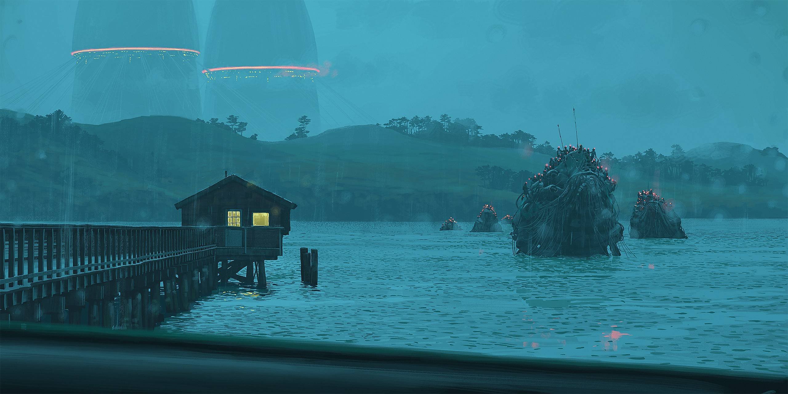 Stalenhag 4K wallpaper for your desktop or mobile screen free and easy to download