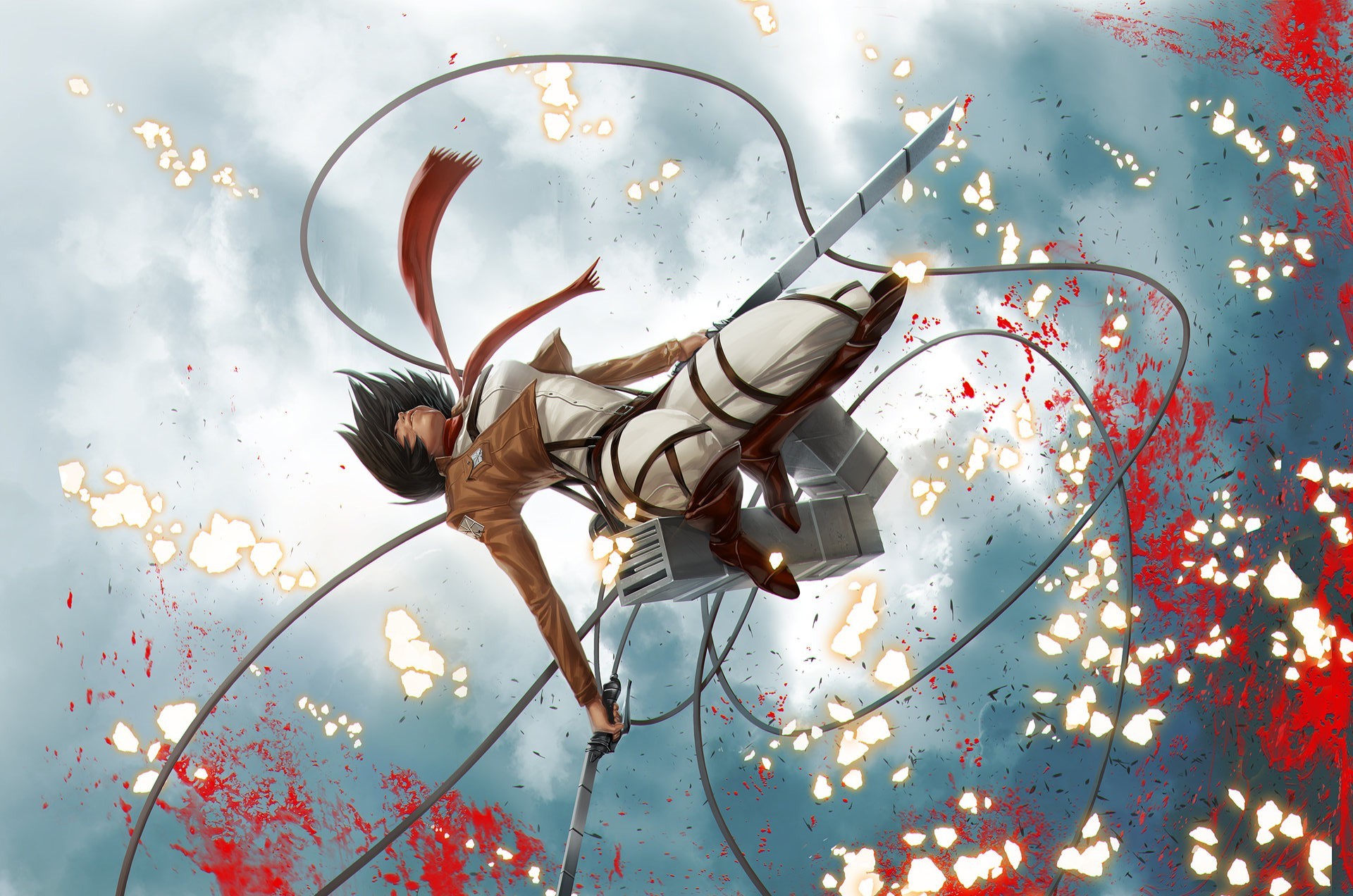 shingeki no kyojin mikasa ackerman wallpaper
