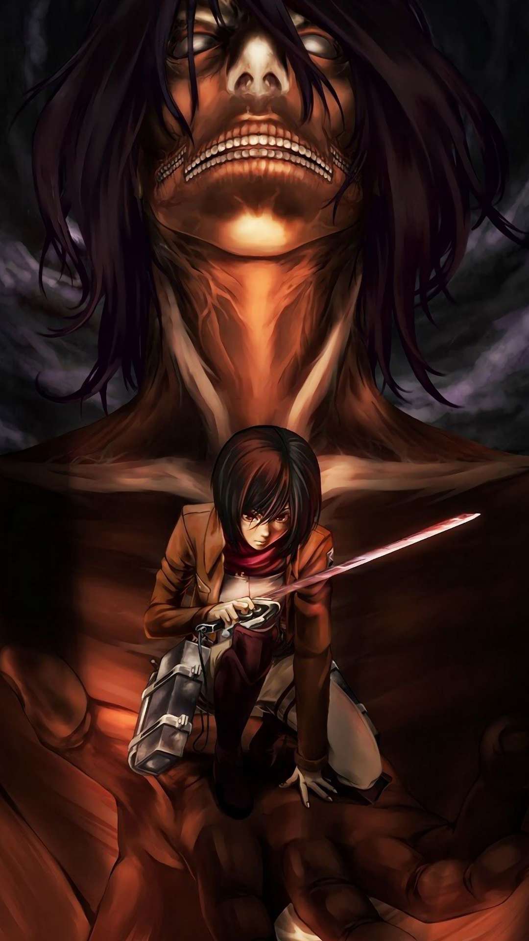 Attack Titan (Attack on Titan) 4K Wallpaper iPhone HD Phone #3200f