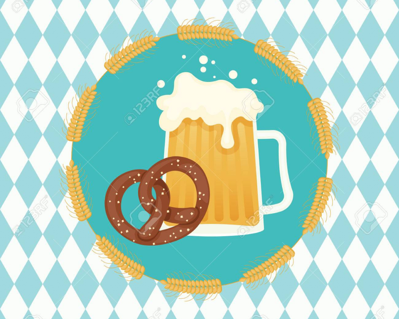 Free download Beer And Pretzel In Wheat Wreath On Bavarian Background German [1300x1300] for your Desktop, Mobile & Tablet. Explore Bavarian Background. Bavarian Alps Wallpaper