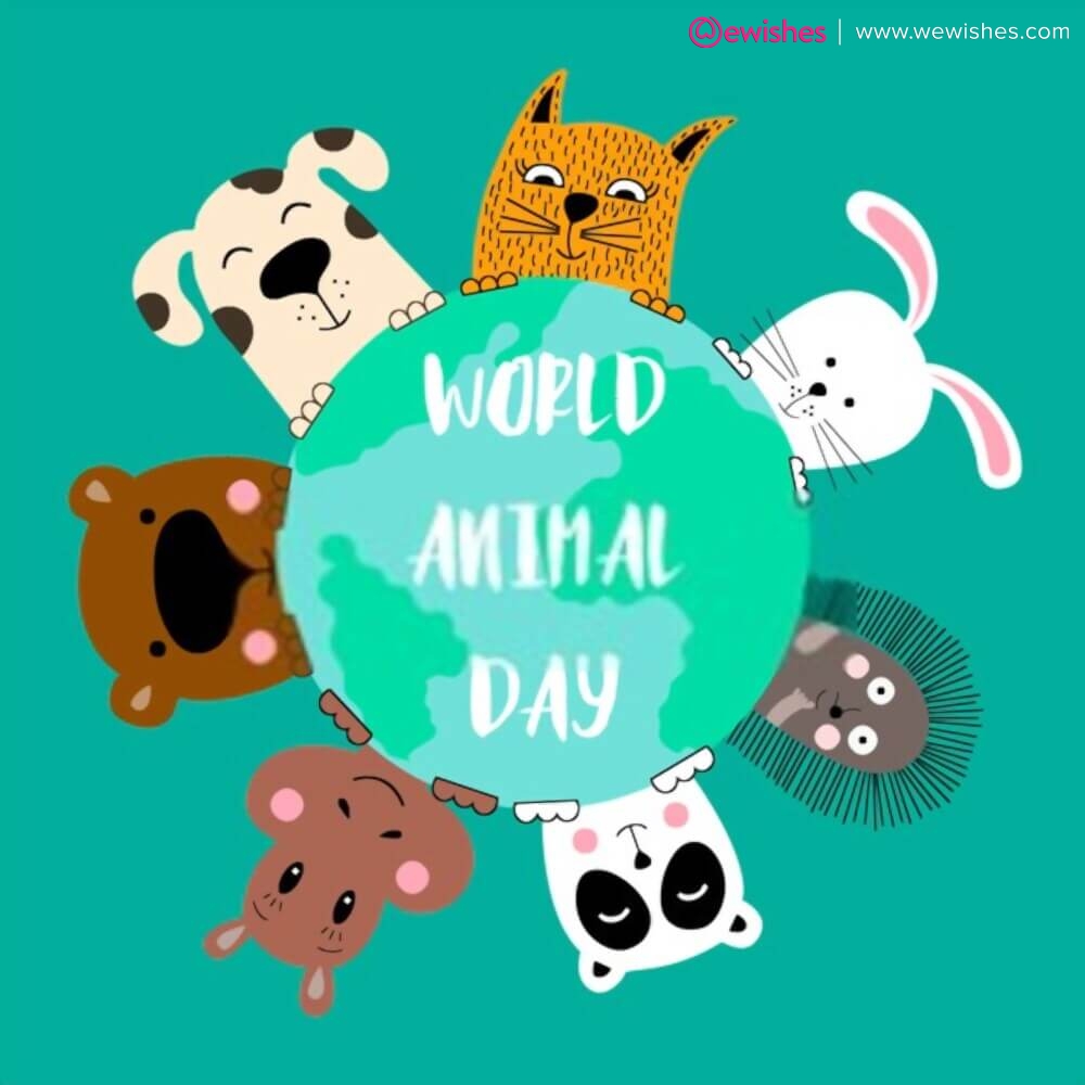 Happy World Animals Day: significance, history, poster, wishes, quotes to share with close ones