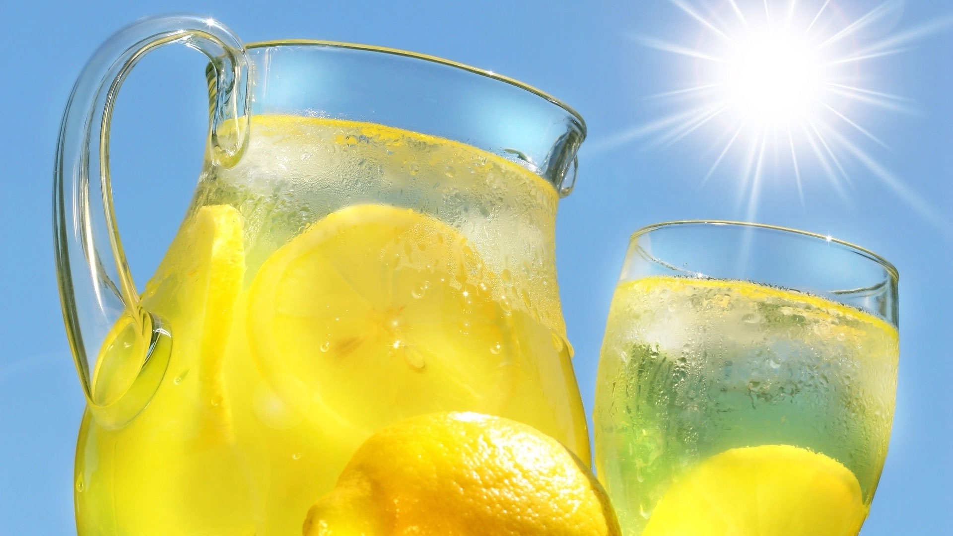 Lovely HD Lemonade Drink Wallpaper