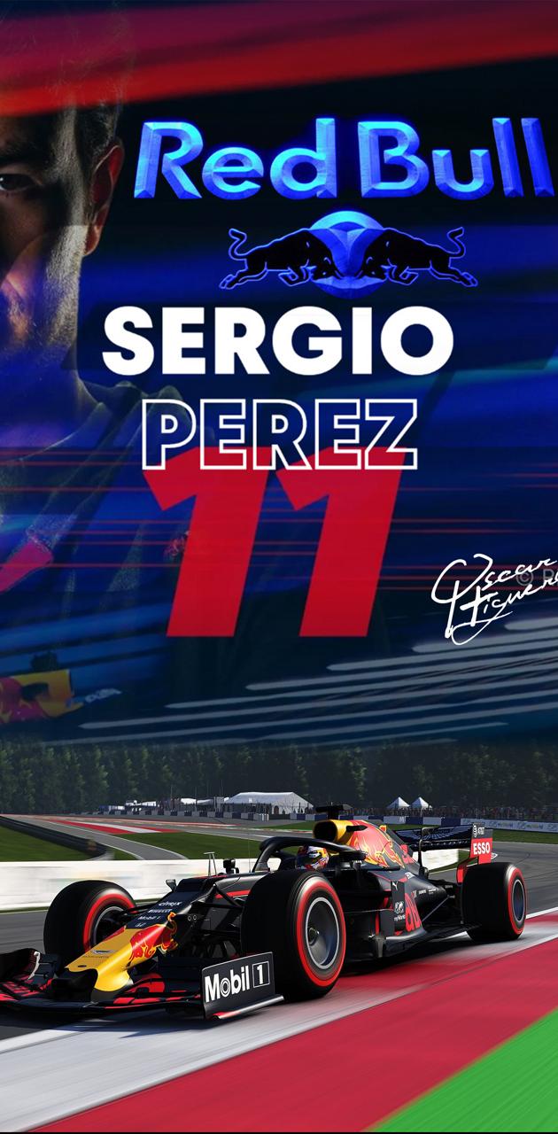 Checo Perez Red Bull wallpaper