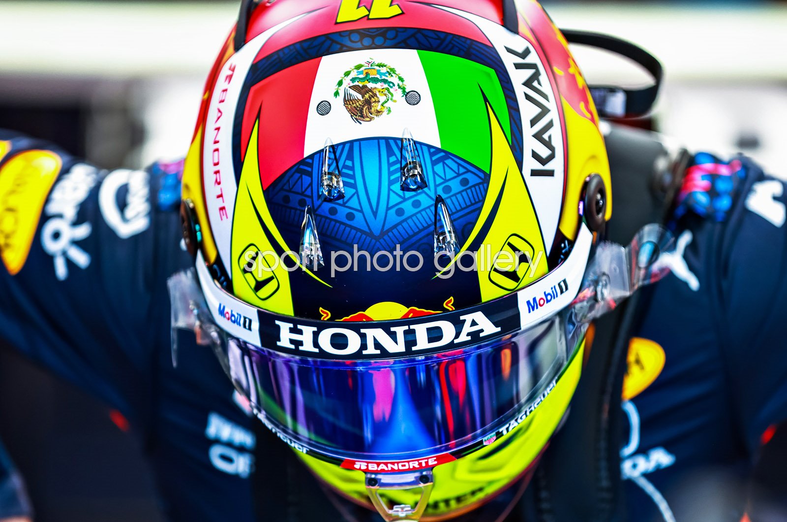 Sergio Perez Mexico & Red Bull Racing Monaco Grand Prix 2021 Image. Motor Racing Posters