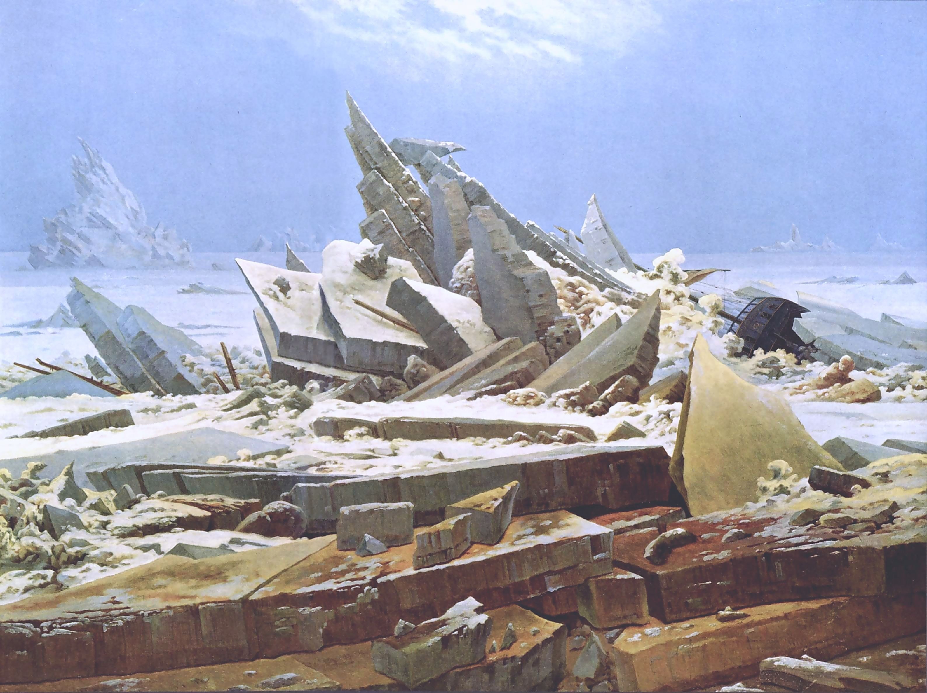 painting, Landscape, Caspar David Friedrich HD Wallpaper / Desktop and Mobile Image & Photo