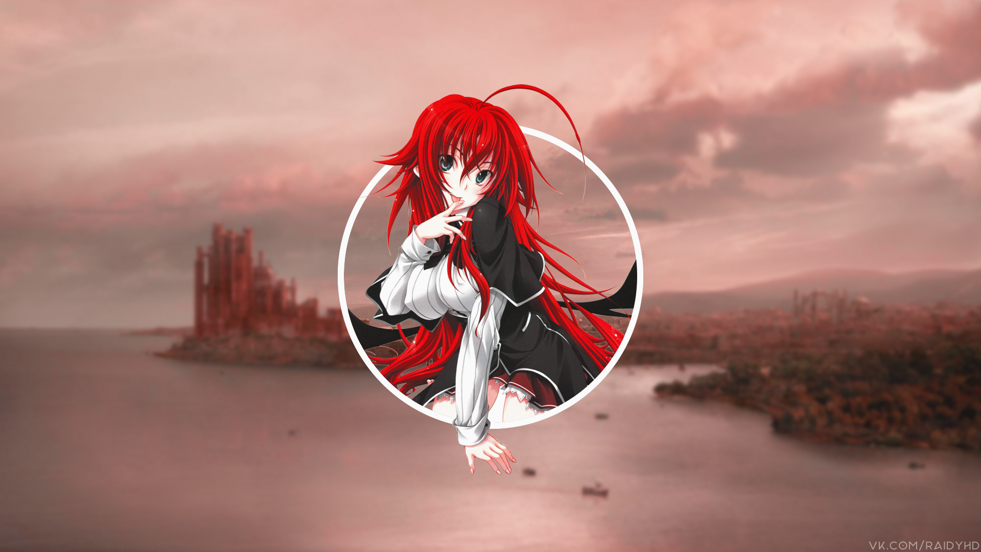 Wallpaper / anime, anime girls, High School DxD, Gremory Rias