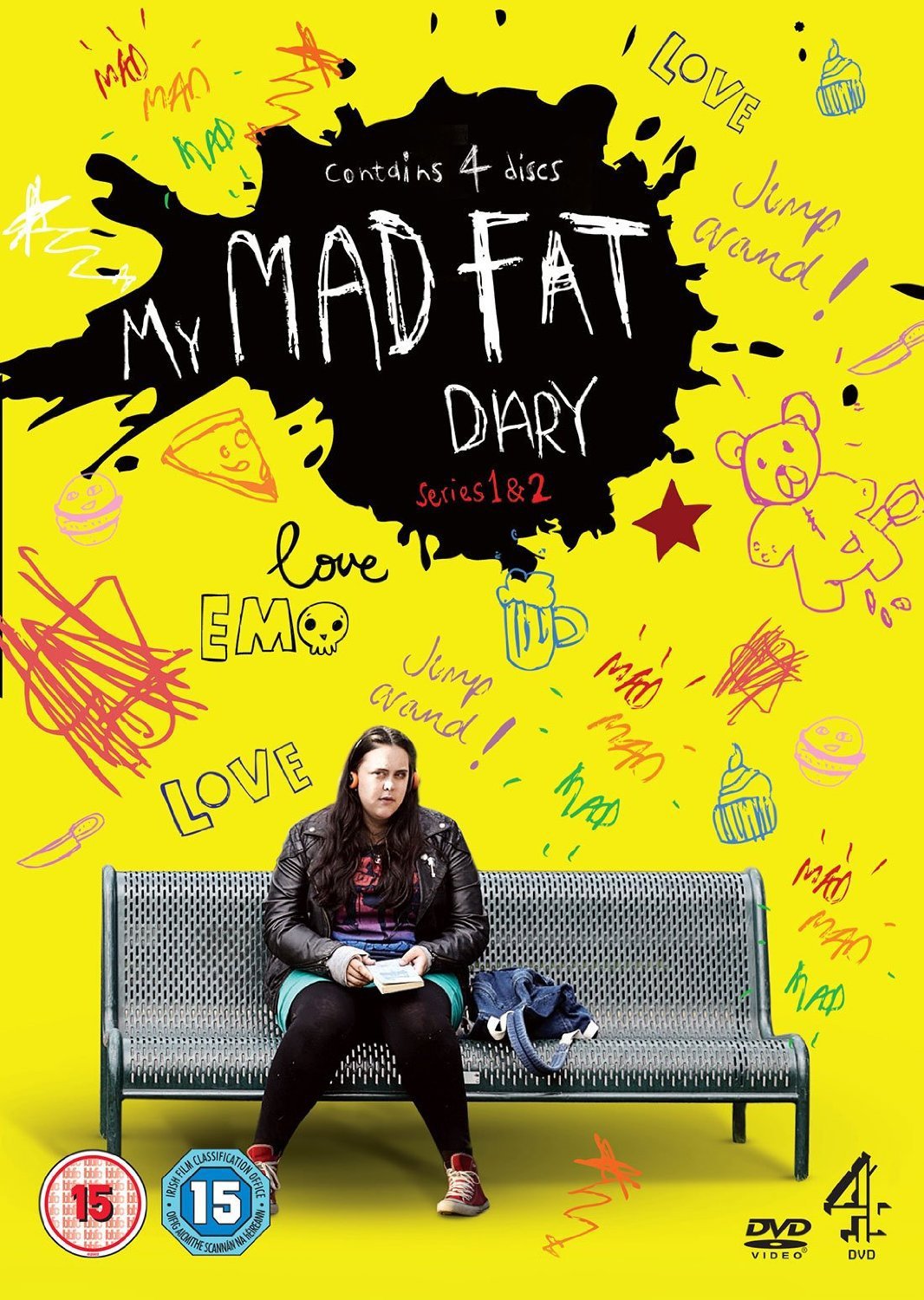 My Mad Fat Diary (Series 1 & 2) DVD Box Set ( My Mad Fat Diary (Series One And Two) ) [ NON USA FORMAT, PAL, Reg.2 Import Kingdom ], Movies & TV