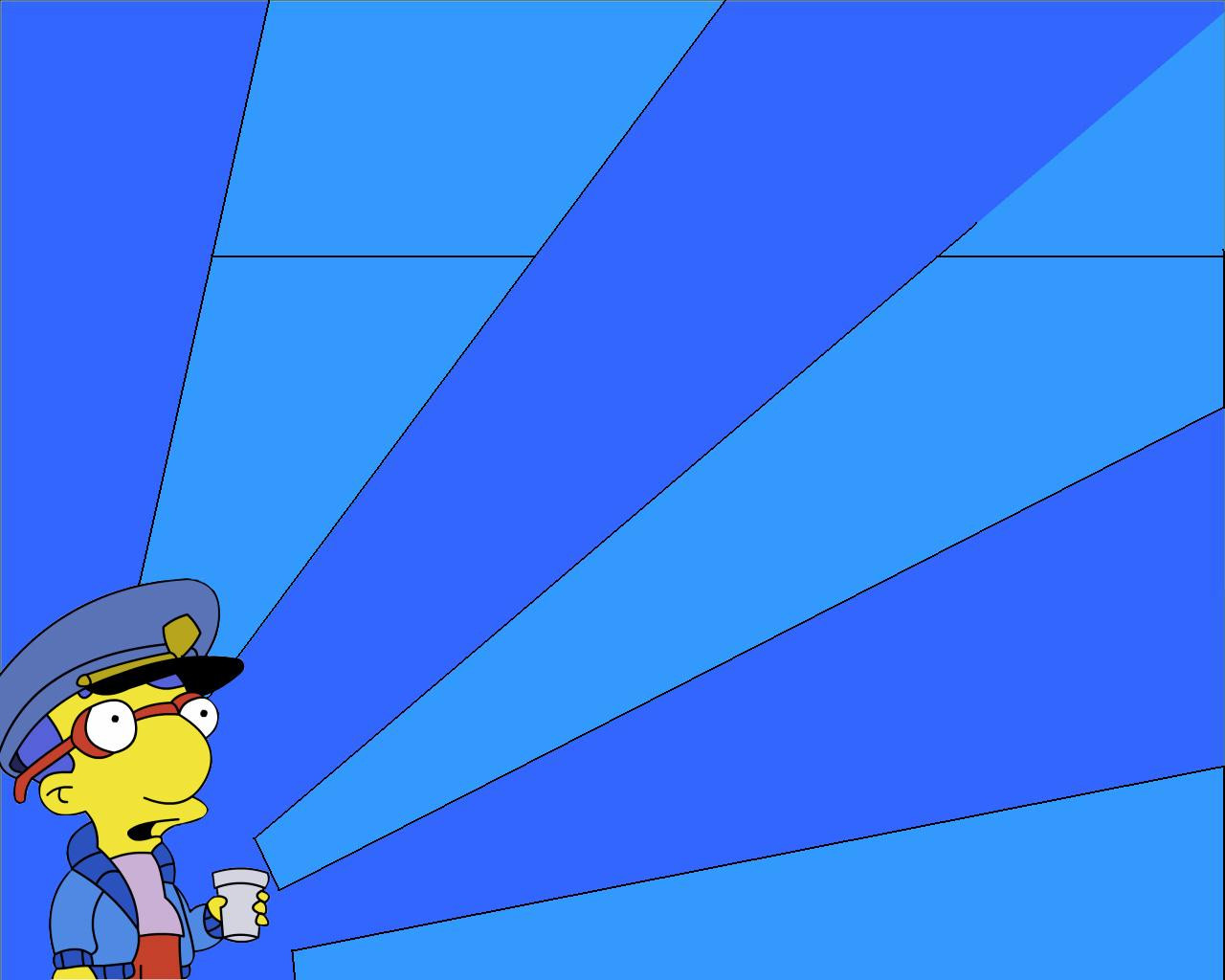 Wallpaper, The Simpsons, Milhouse Van Houten 1280x1024