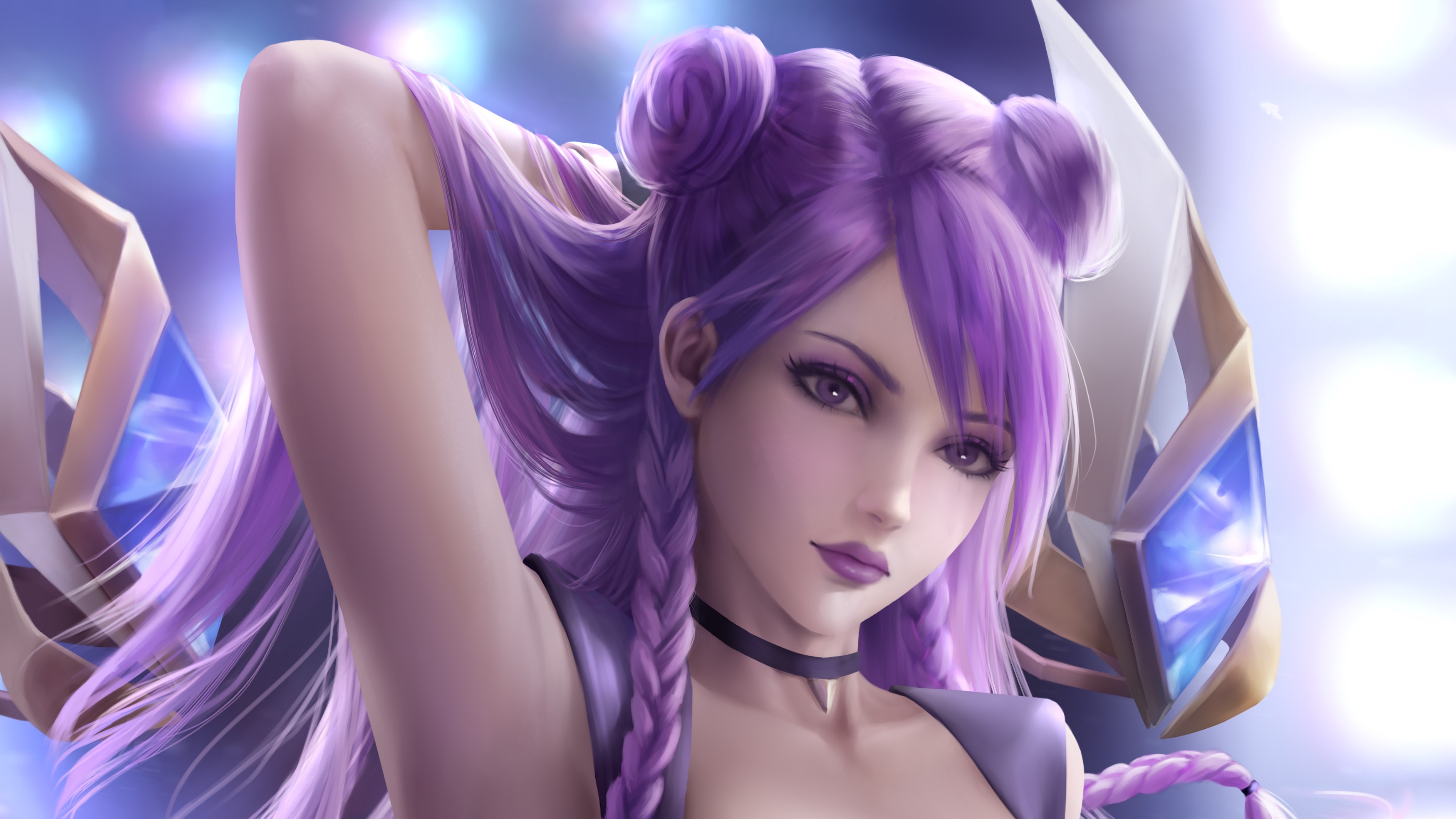 HD Wallpaper for theme: kaisa league of legends HD wallpaper, background
