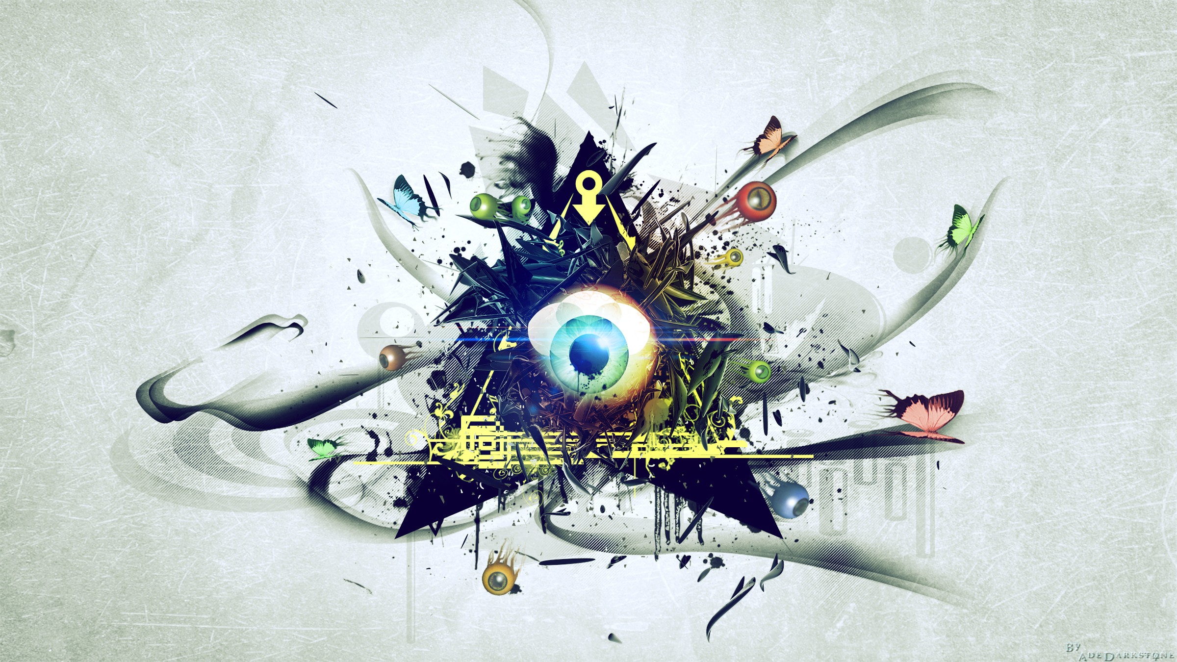 #the all seeing eye, #Illuminati, wallpaper HD Wallpaper