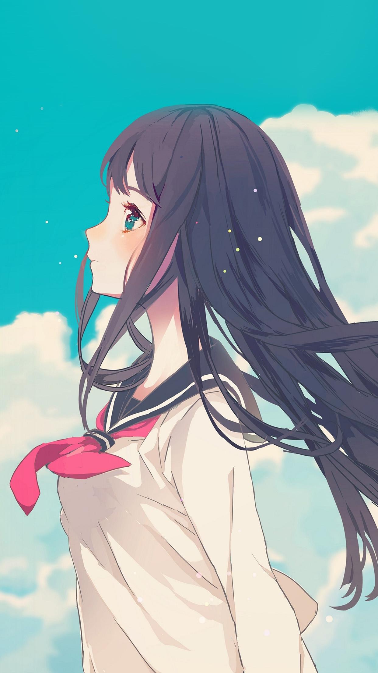 Anime Girl HD Phone Wallpaper, HD Anime Girl Phone Background on WallpaperBat