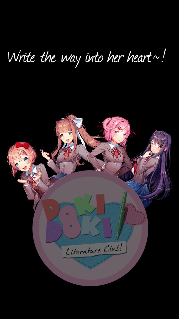 DDLC iPhone Wallpaper