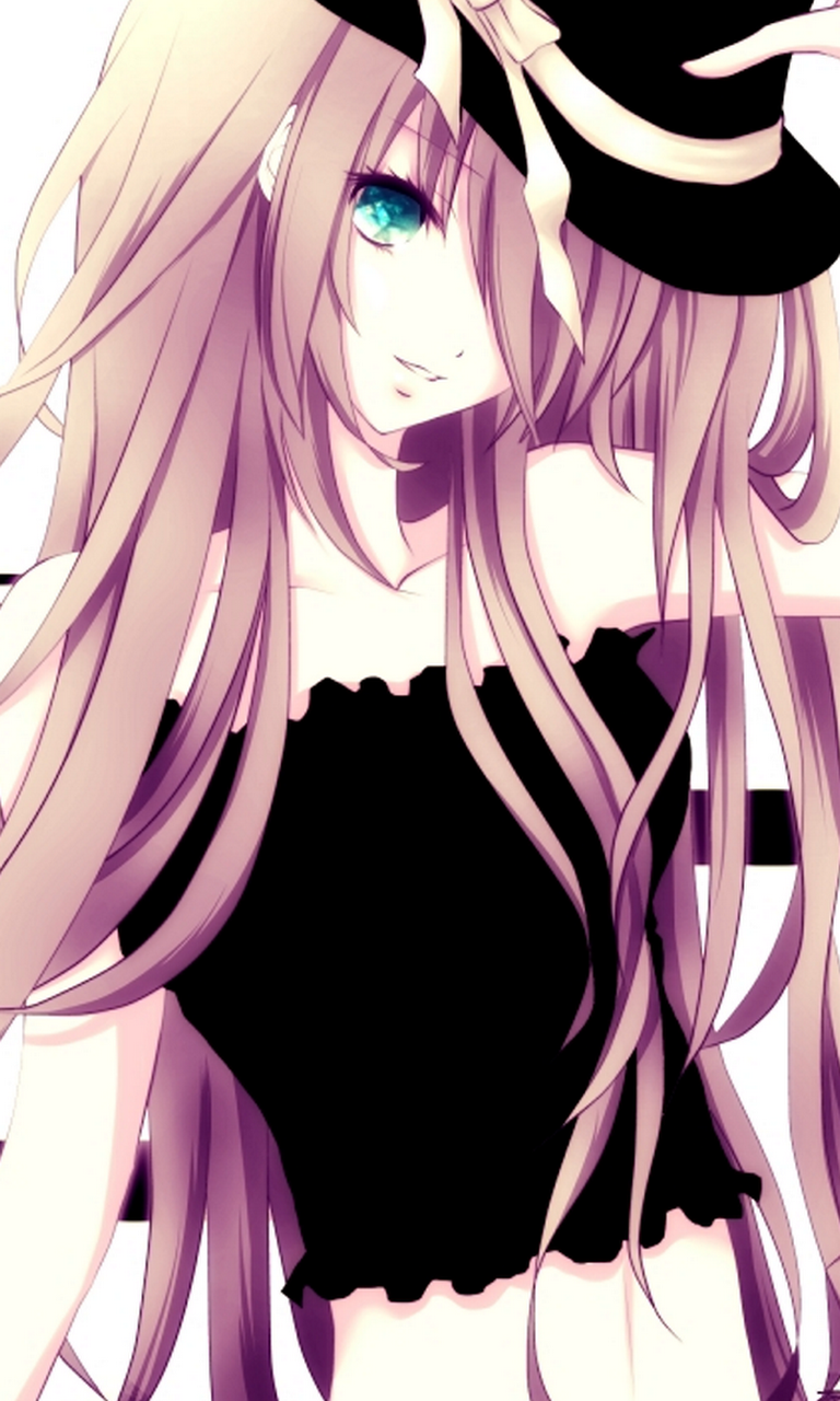 Anime Girls Android Wallpapers Wallpaper Cave