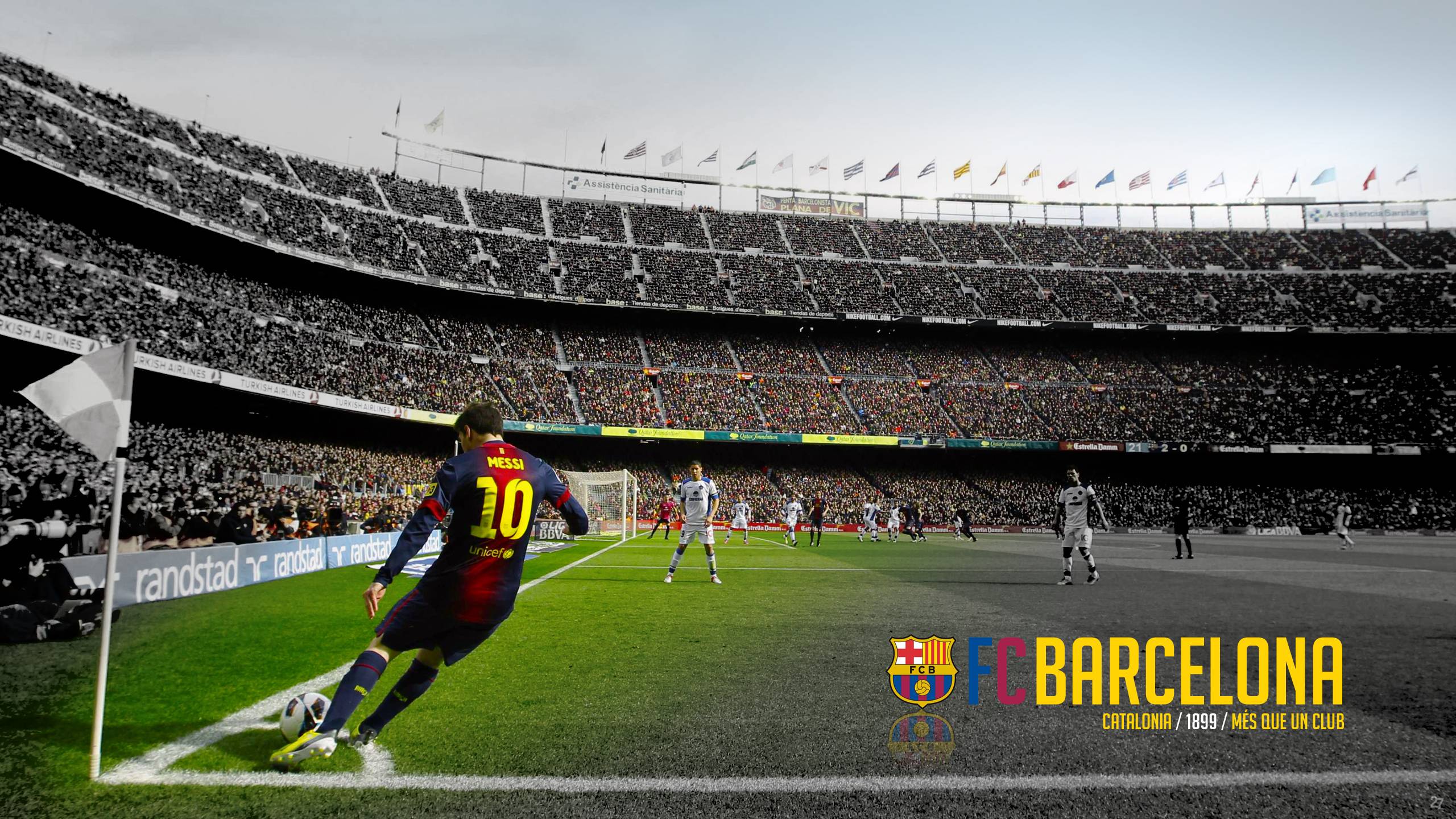 Camp Nou Stadium Wallpaper Download Free