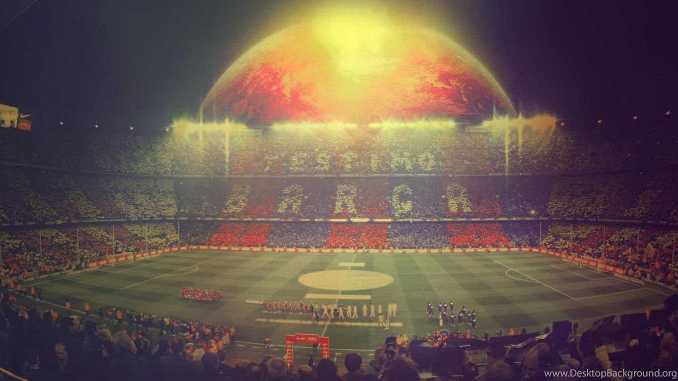 FC Barcelona Camp Nou Desktop PC And Mac Wallpaper Desktop Background