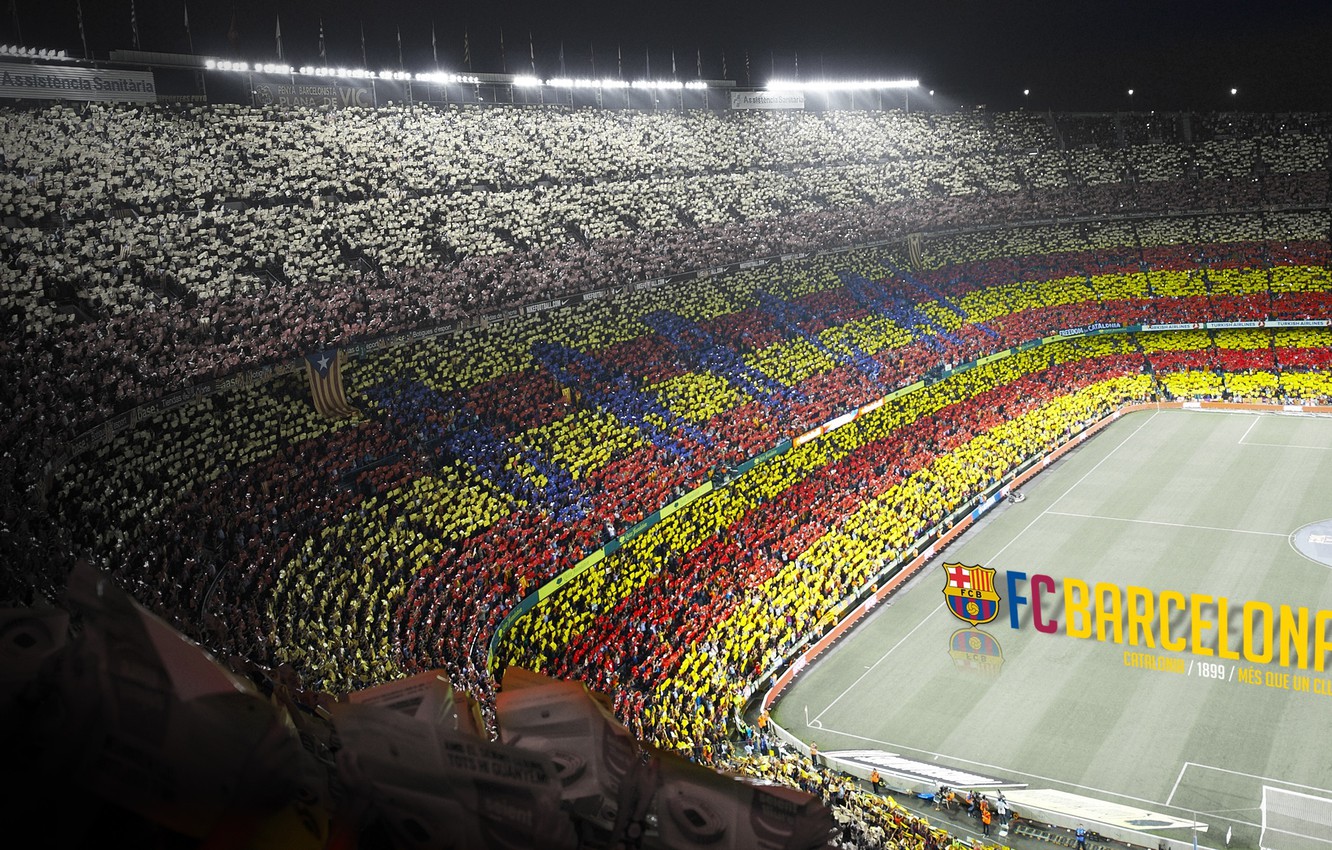 Wallpaper wallpaper, football, Spain, Camp Nou, FC Barcelona, Catalonia, My As a Club, More Then a Club image for desktop, section спорт
