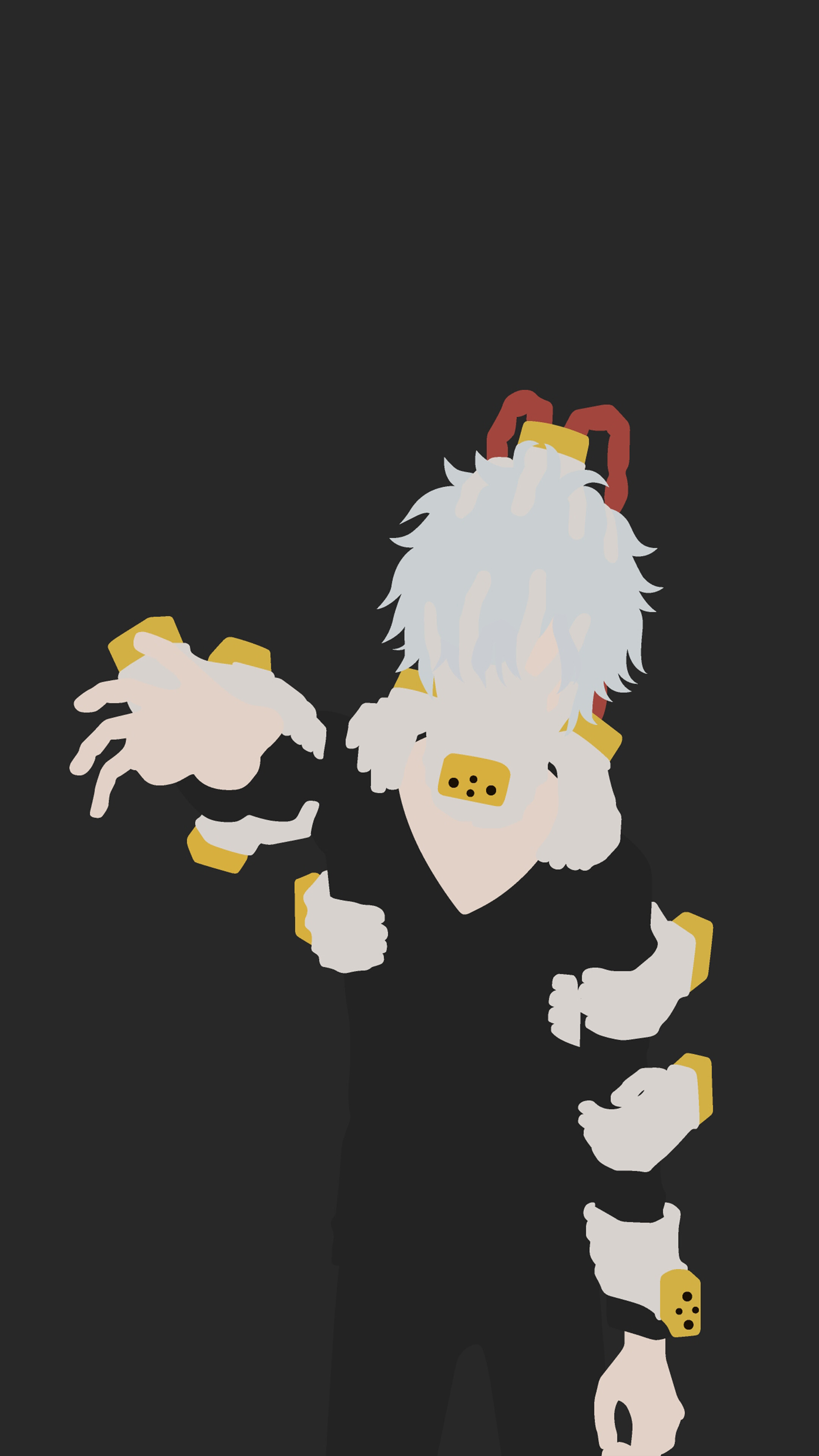 Tomura Shigaraki, My Hero Academia, Minimalist, 4K phone HD Wallpaper, Image, Background, Photo and Picture. Mocah HD Wallpaper
