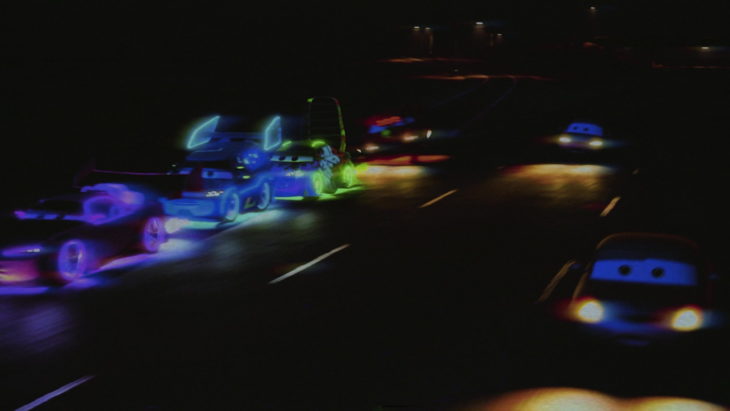 Pixar Cars Aesthetic Riding Live Wallpaper