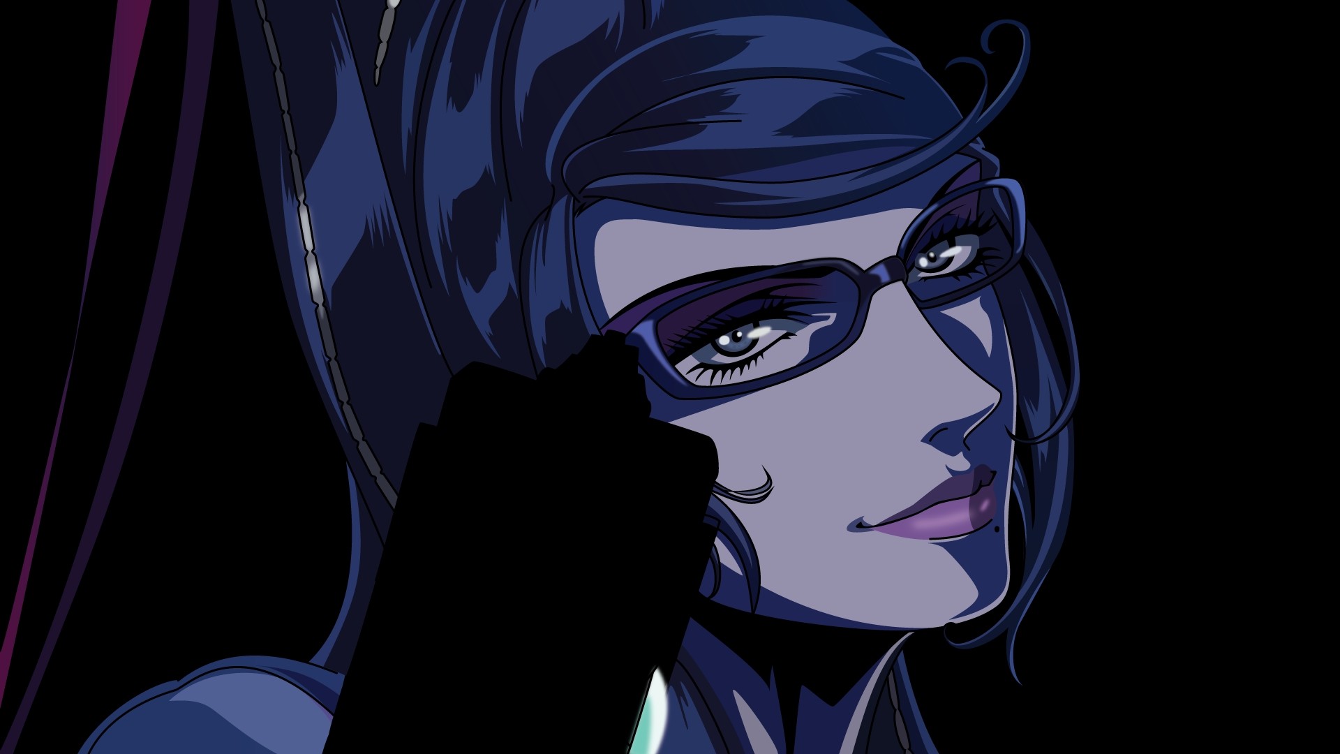 Wallpaper, illustration, video games, anime girls, cartoon, Bayonetta, darkness, screenshot, computer wallpaper, fictional character, mangaka, supervillain 1920x1080